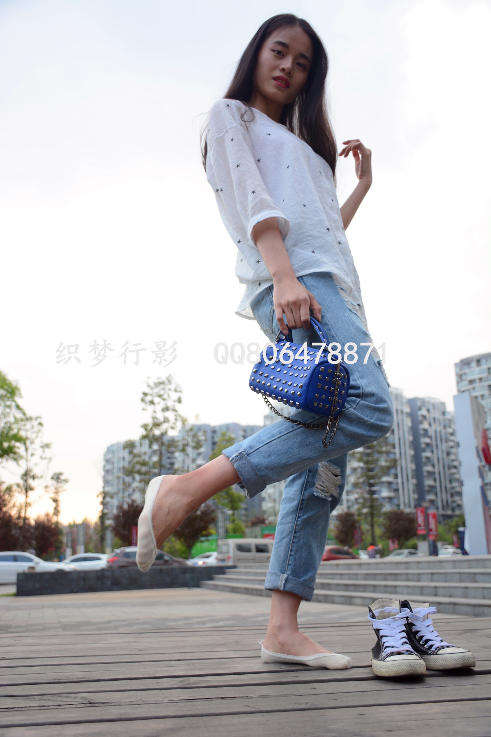 图片[203]-织梦行影@NO.015-第十五期 黑色高帮帆布鞋黄船袜（船袜）[227P] – 速更版-美库