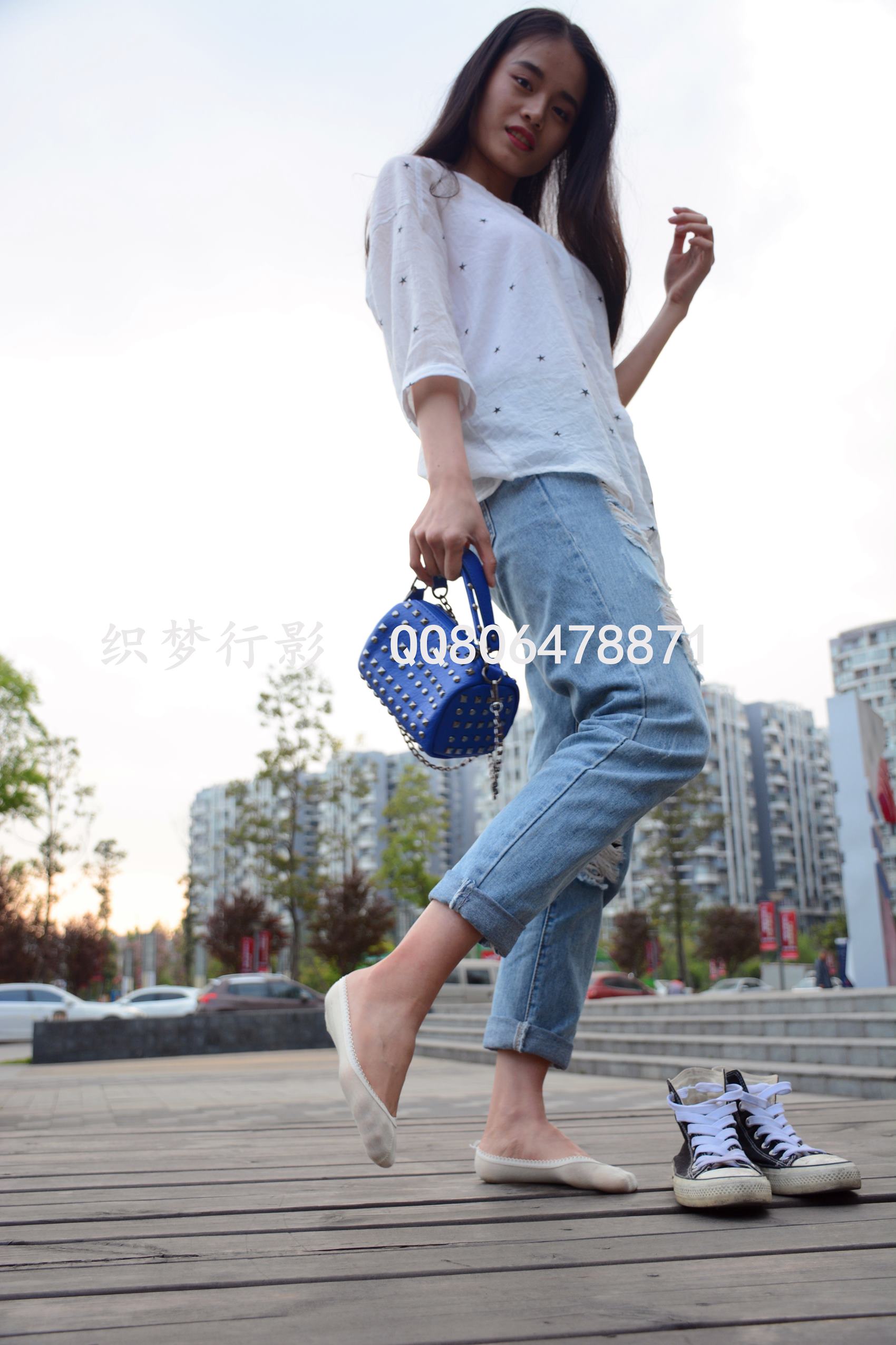 图片[204]-织梦行影@NO.015-第十五期 黑色高帮帆布鞋黄船袜（船袜）[227P] – 速更版-美库