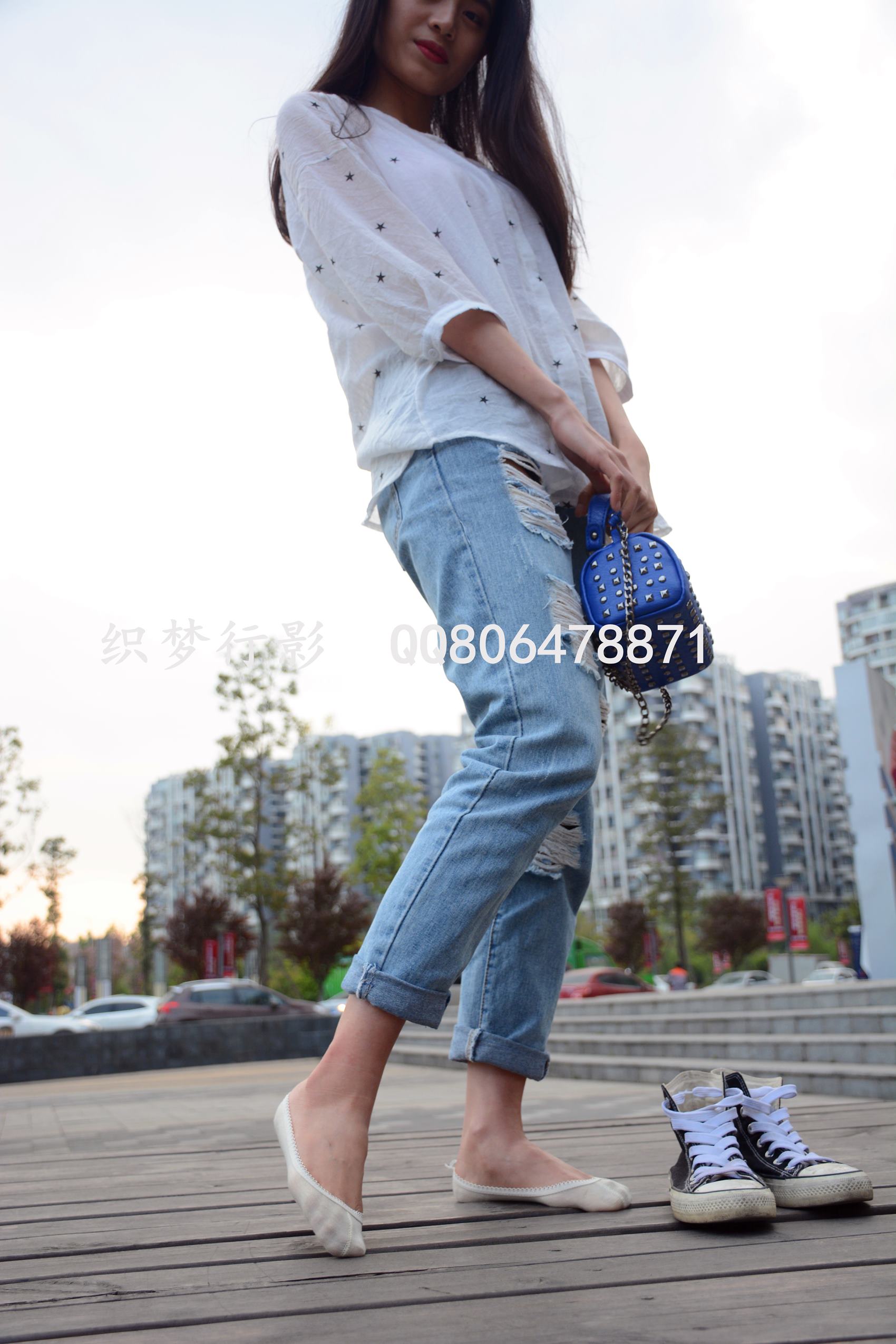 图片[205]-织梦行影@NO.015-第十五期 黑色高帮帆布鞋黄船袜（船袜）[227P] – 速更版-美库