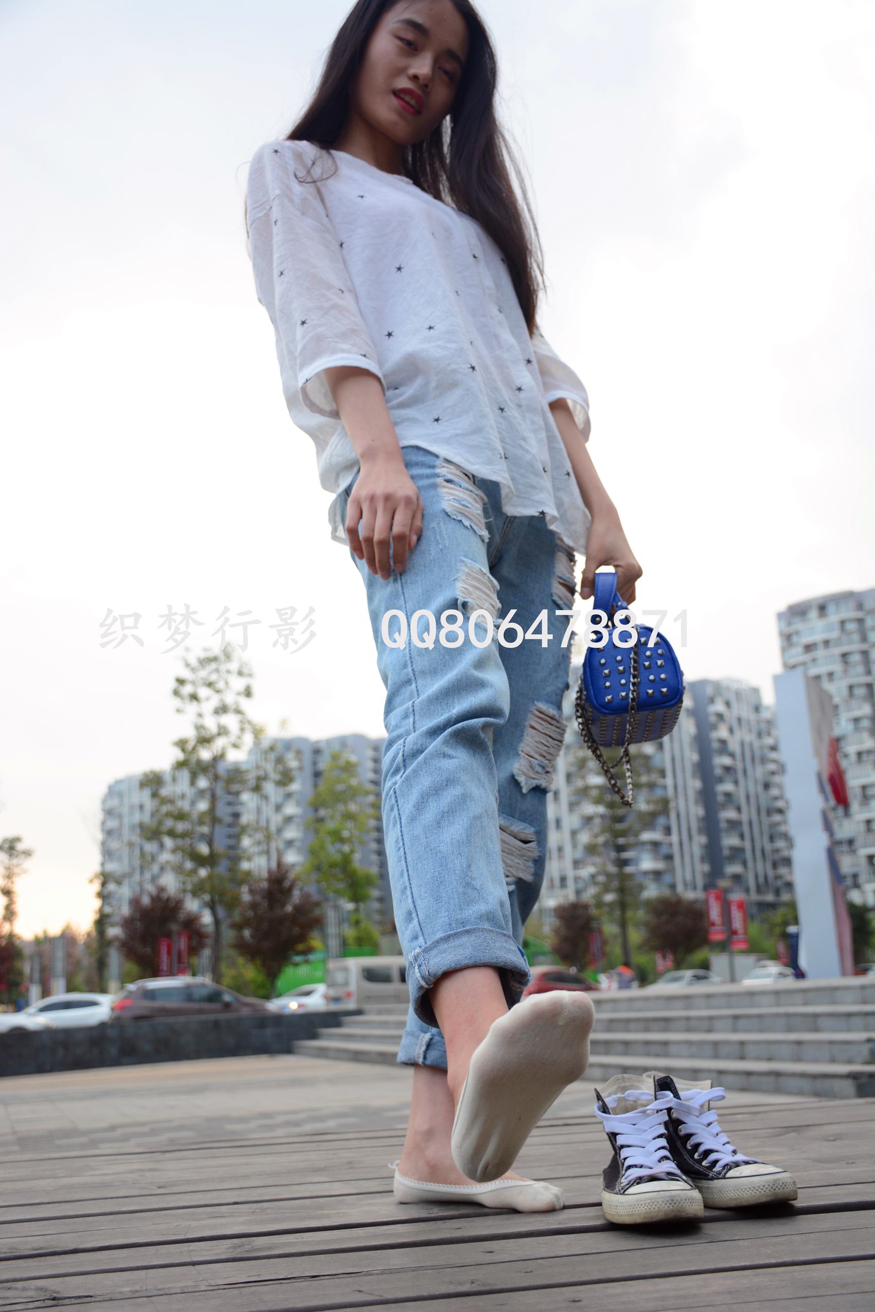 图片[206]-织梦行影@NO.015-第十五期 黑色高帮帆布鞋黄船袜（船袜）[227P] – 速更版-美库