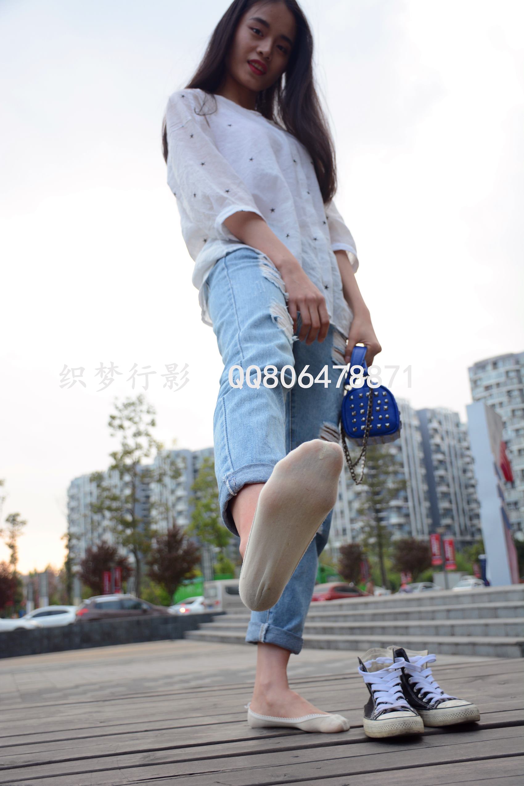 图片[208]-织梦行影@NO.015-第十五期 黑色高帮帆布鞋黄船袜（船袜）[227P] – 速更版-美库