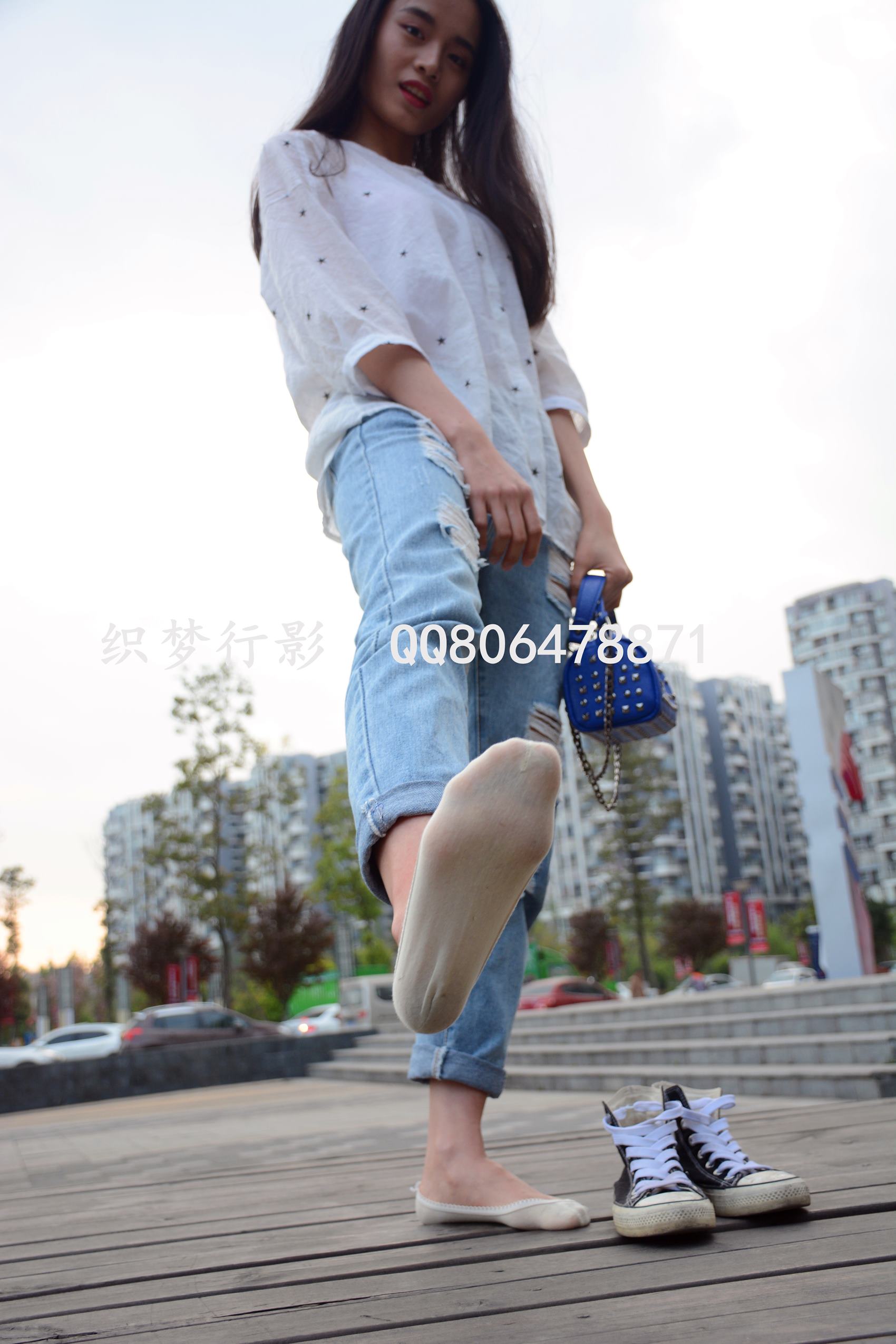 图片[209]-织梦行影@NO.015-第十五期 黑色高帮帆布鞋黄船袜（船袜）[227P] – 速更版-美库