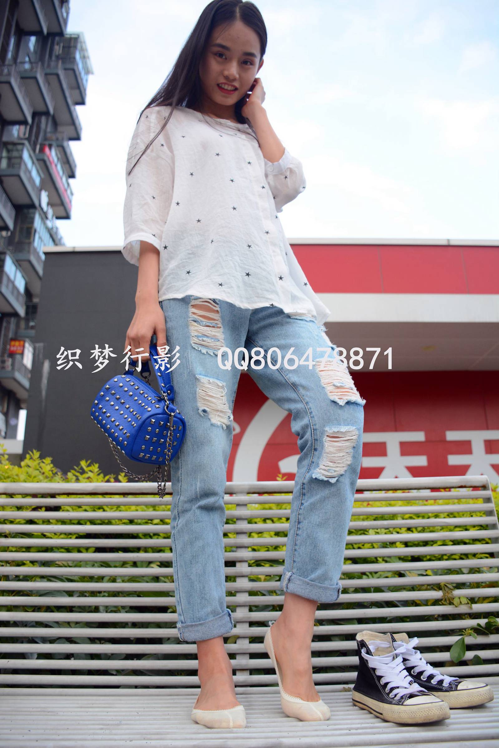 图片[212]-织梦行影@NO.015-第十五期 黑色高帮帆布鞋黄船袜（船袜）[227P] – 速更版-美库