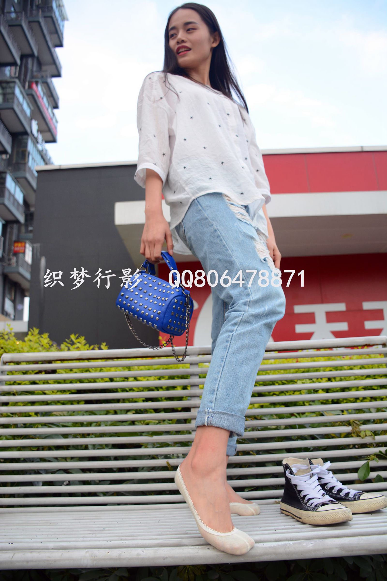 图片[214]-织梦行影@NO.015-第十五期 黑色高帮帆布鞋黄船袜（船袜）[227P] – 速更版-美库