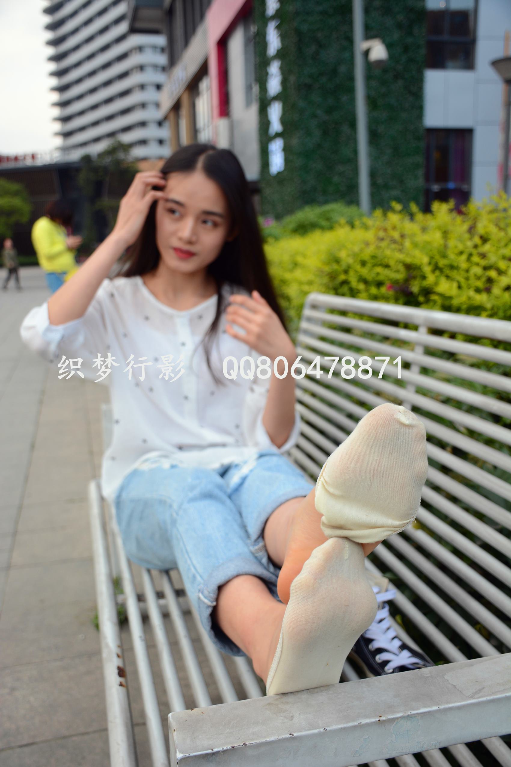 图片[215]-织梦行影@NO.015-第十五期 黑色高帮帆布鞋黄船袜（船袜）[227P] – 速更版-美库