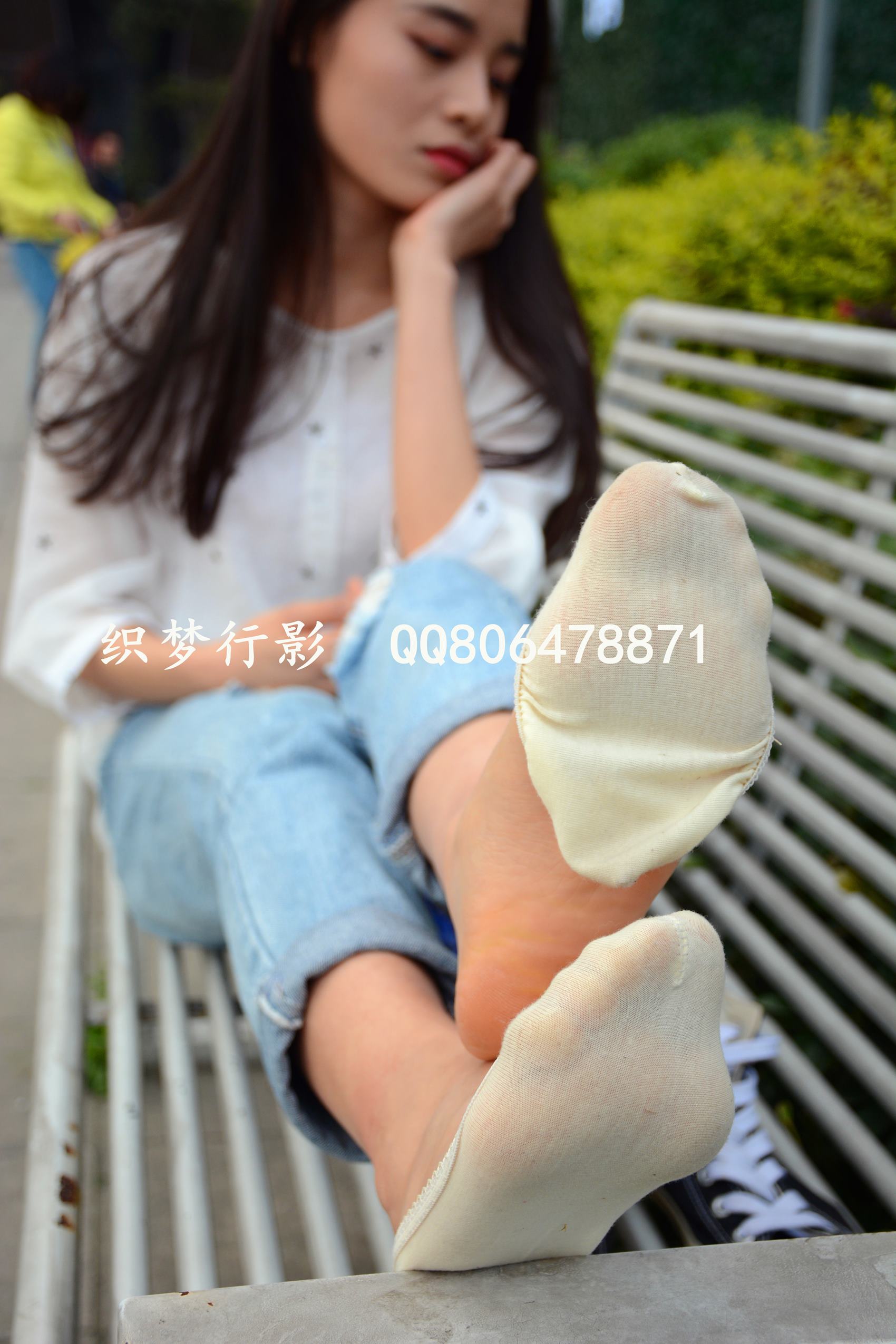 图片[219]-织梦行影@NO.015-第十五期 黑色高帮帆布鞋黄船袜（船袜）[227P] – 速更版-美库