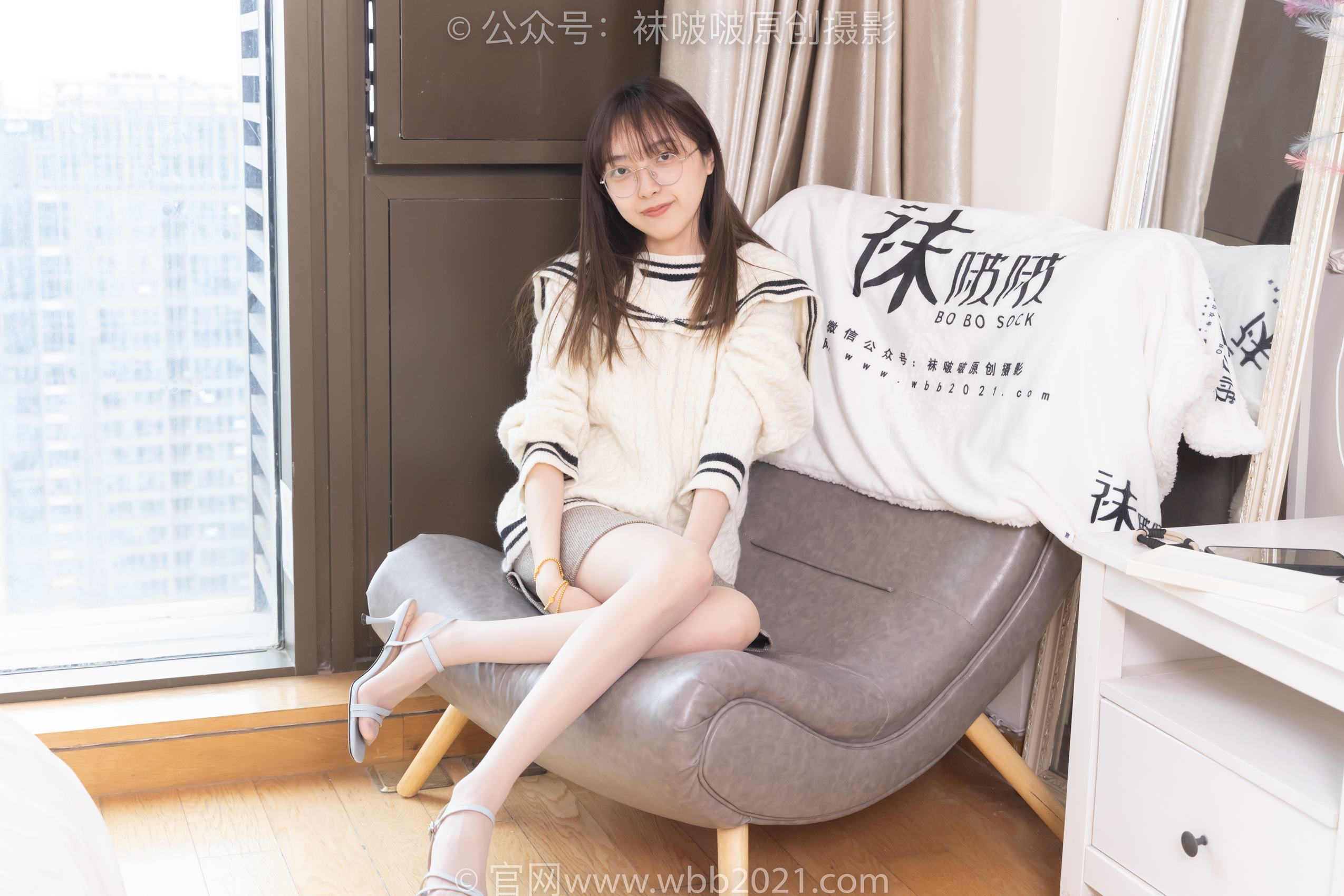 图片[122]-[BoBoSocks袜啵啵]NO.361 稚予-高跟凉鞋、平底鞋、超薄黑丝、灰丝[160P] – 速更版-美库