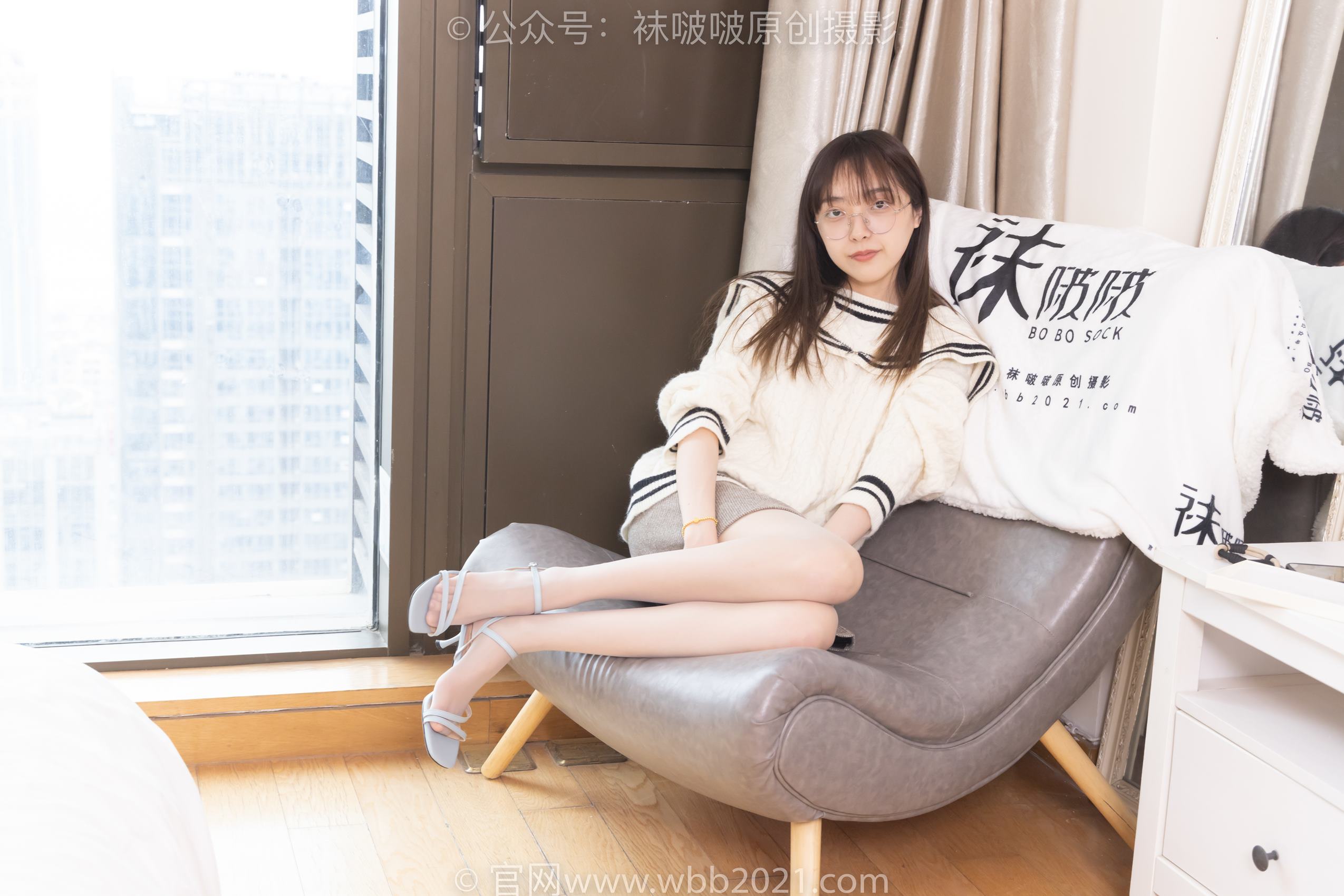 图片[124]-[BoBoSocks袜啵啵]NO.361 稚予-高跟凉鞋、平底鞋、超薄黑丝、灰丝[160P] – 速更版-美库