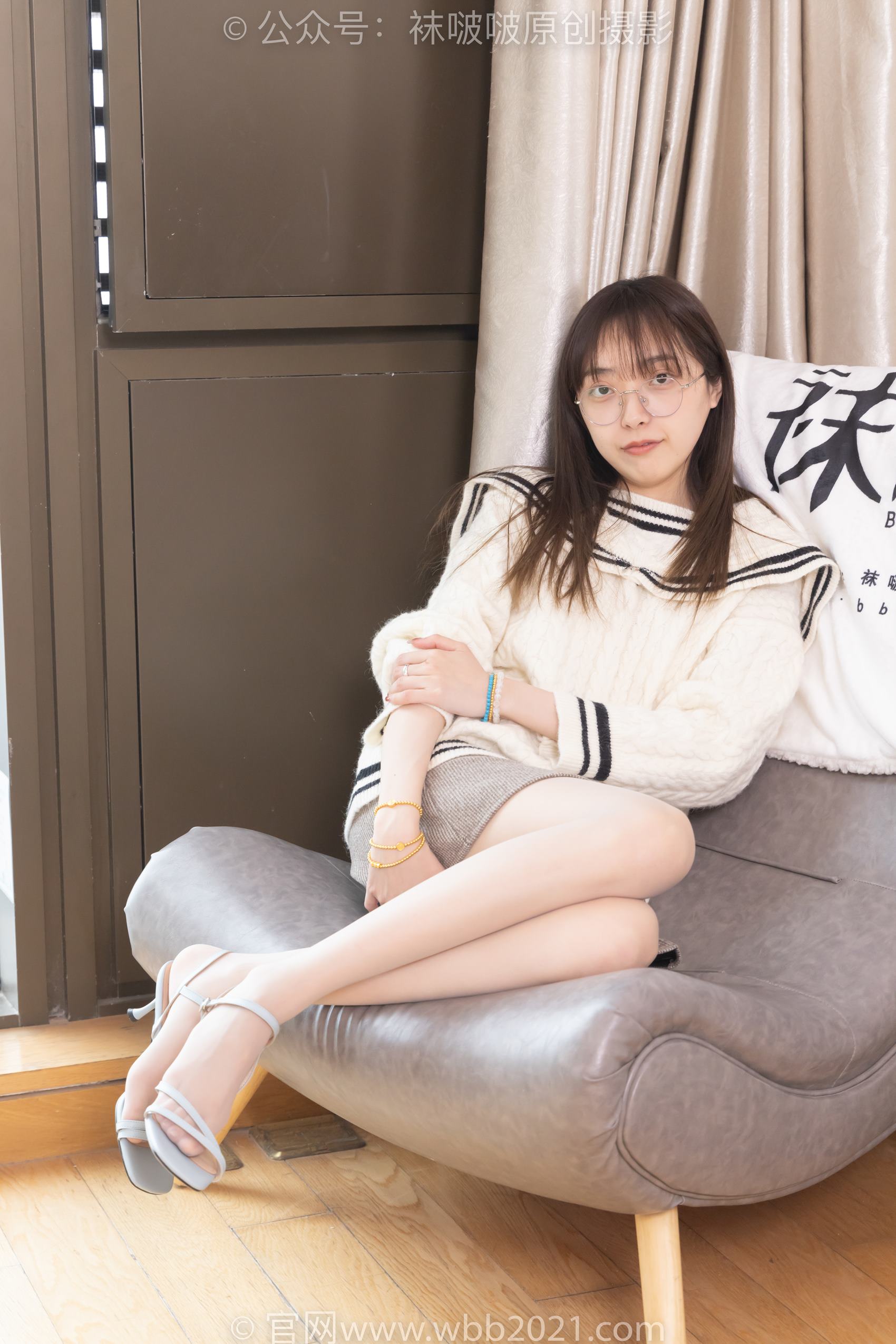 图片[126]-[BoBoSocks袜啵啵]NO.361 稚予-高跟凉鞋、平底鞋、超薄黑丝、灰丝[160P] – 速更版-美库