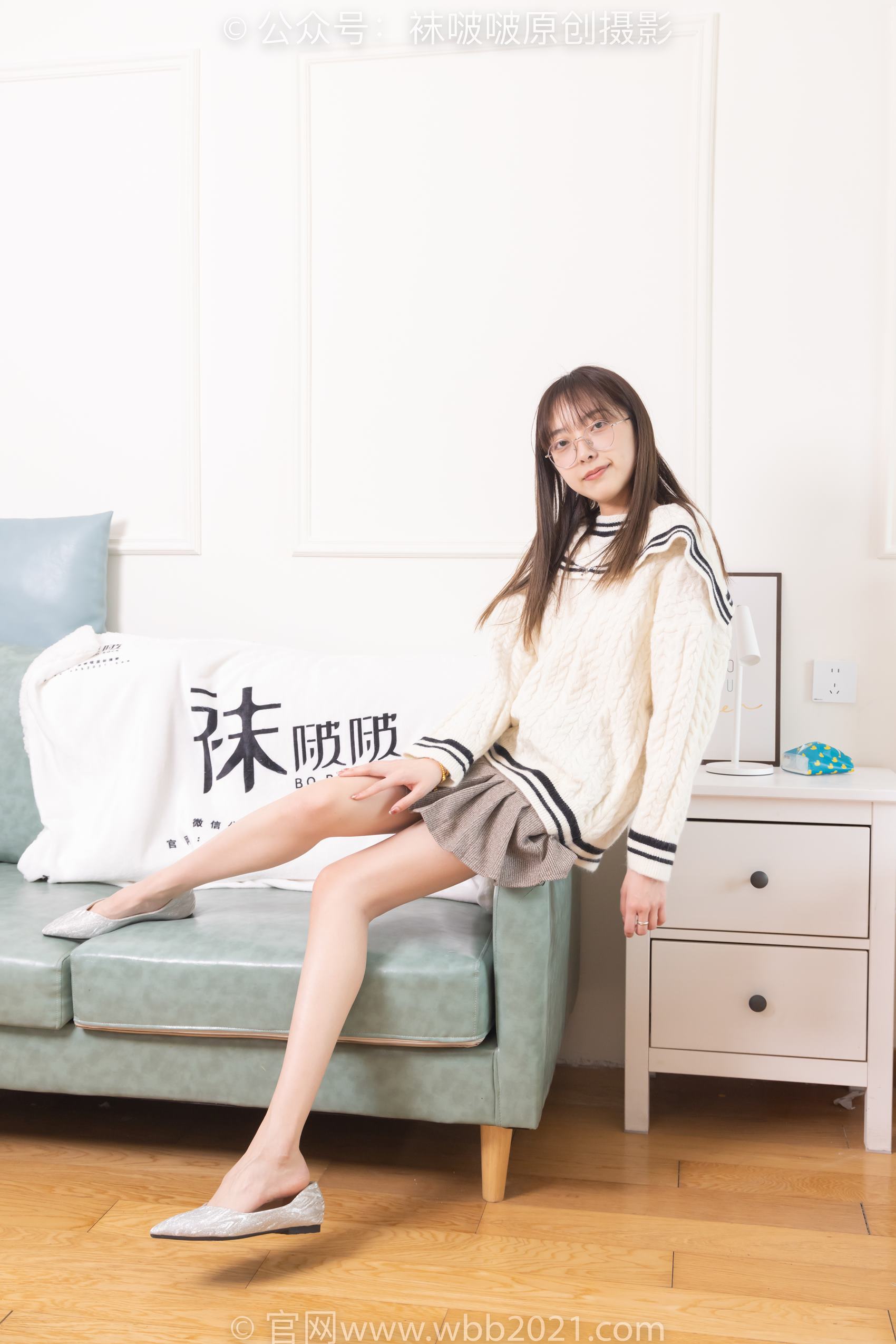 图片[156]-[BoBoSocks袜啵啵]NO.361 稚予-高跟凉鞋、平底鞋、超薄黑丝、灰丝[160P] – 速更版-美库