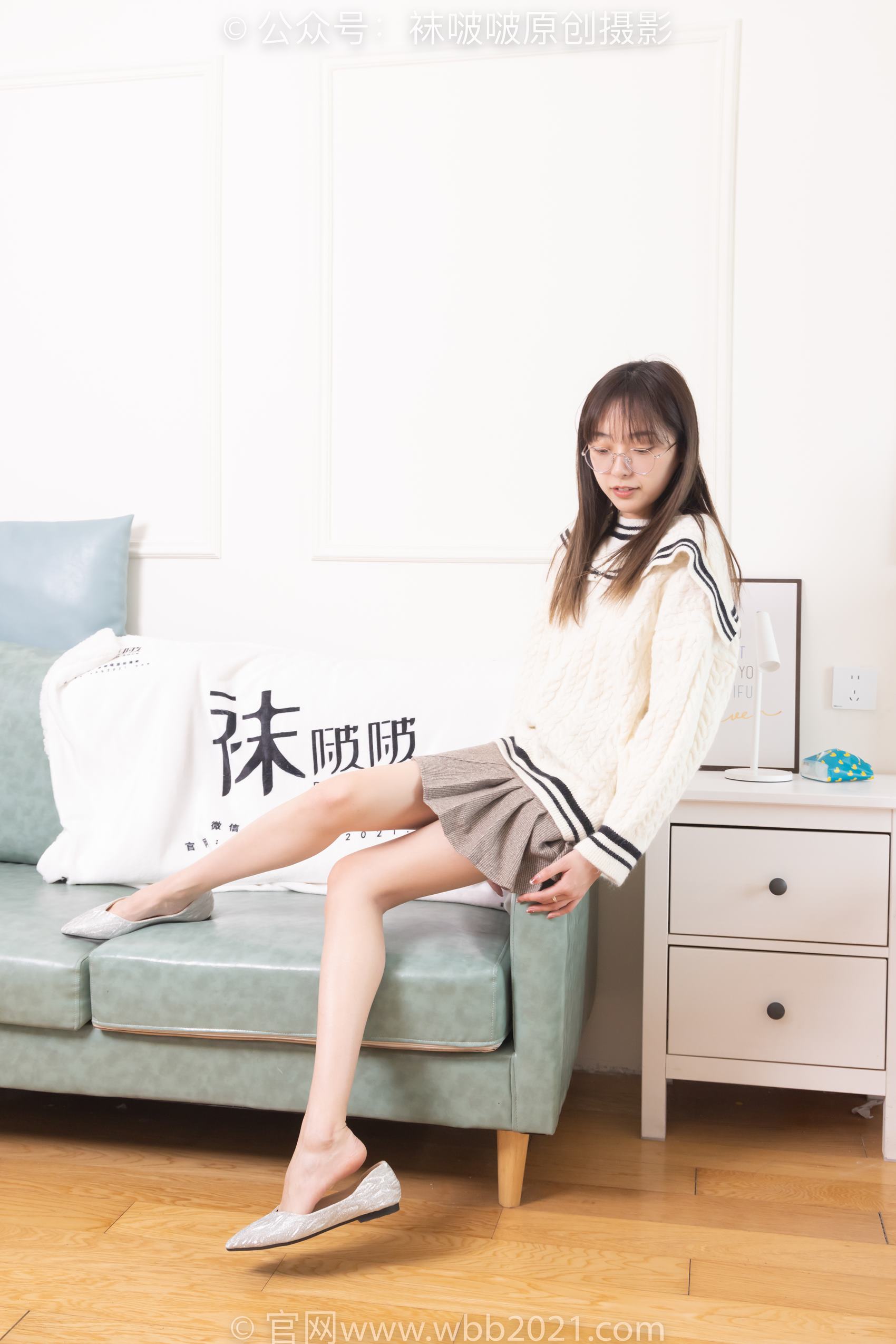 图片[157]-[BoBoSocks袜啵啵]NO.361 稚予-高跟凉鞋、平底鞋、超薄黑丝、灰丝[160P] – 速更版-美库