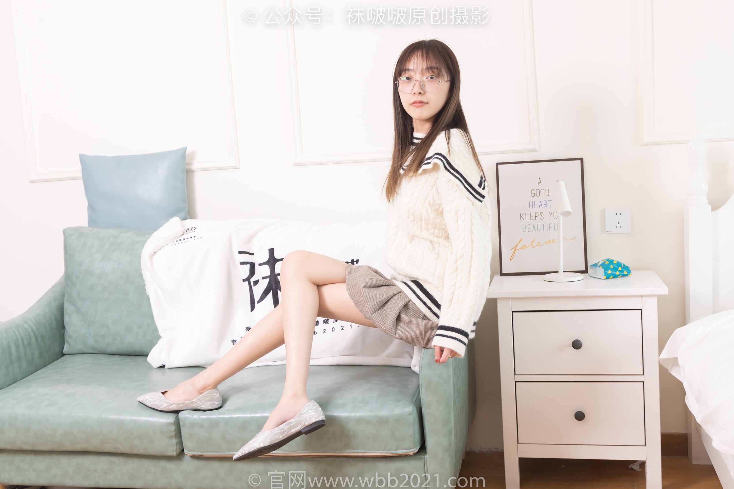 图片[158]-[BoBoSocks袜啵啵]NO.361 稚予-高跟凉鞋、平底鞋、超薄黑丝、灰丝[160P] – 速更版-美库