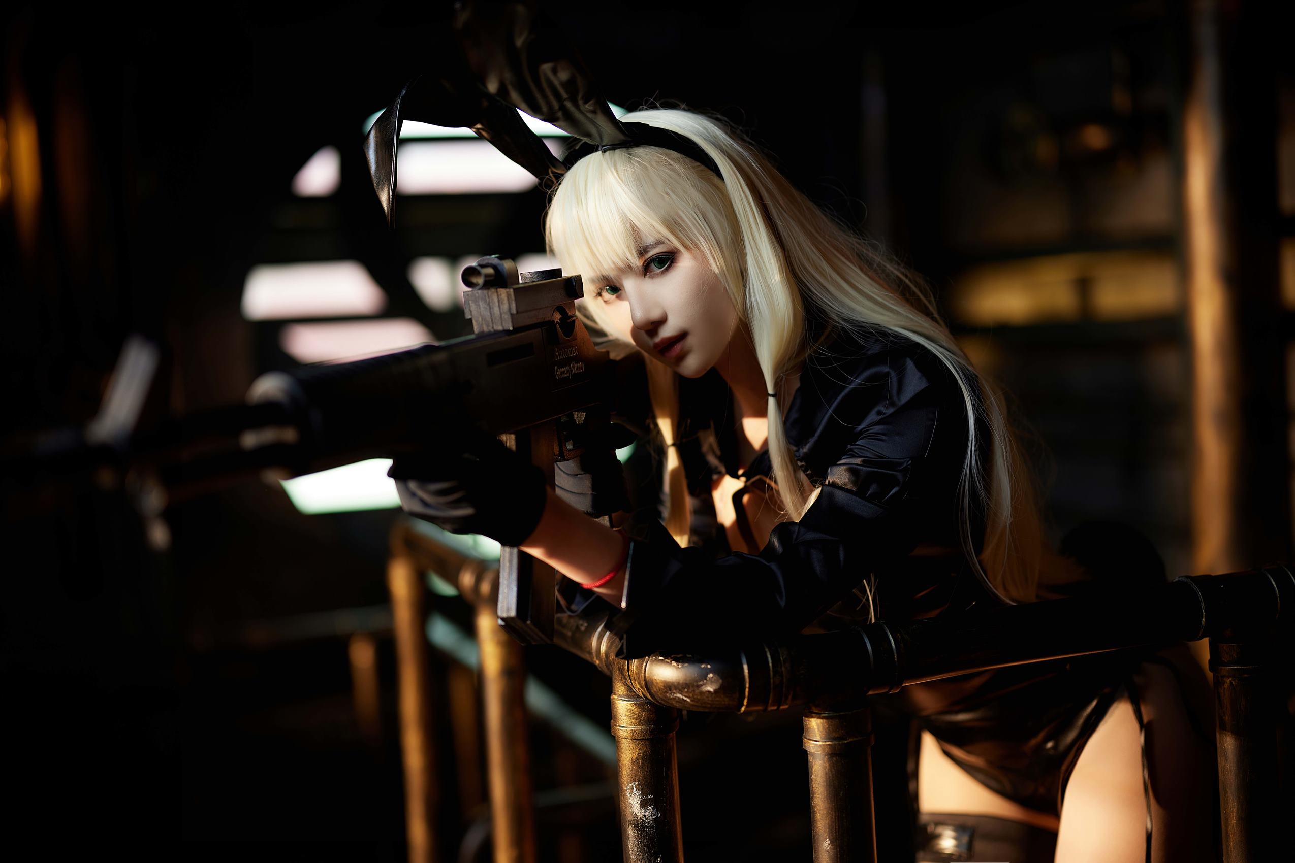 图片[10]-Shika小鹿鹿  少女前线 AN94兔女郎[35P] – 速更版-美库