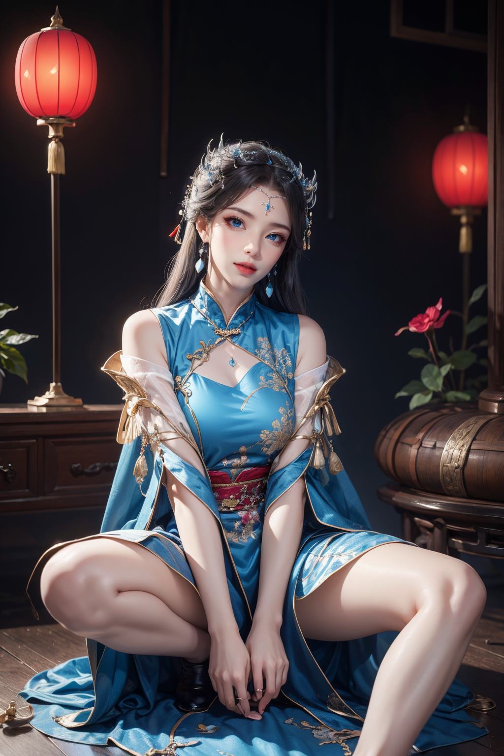 图片[23]-AI绘画 281 宁雨蝶[61P] – 速更版-美库