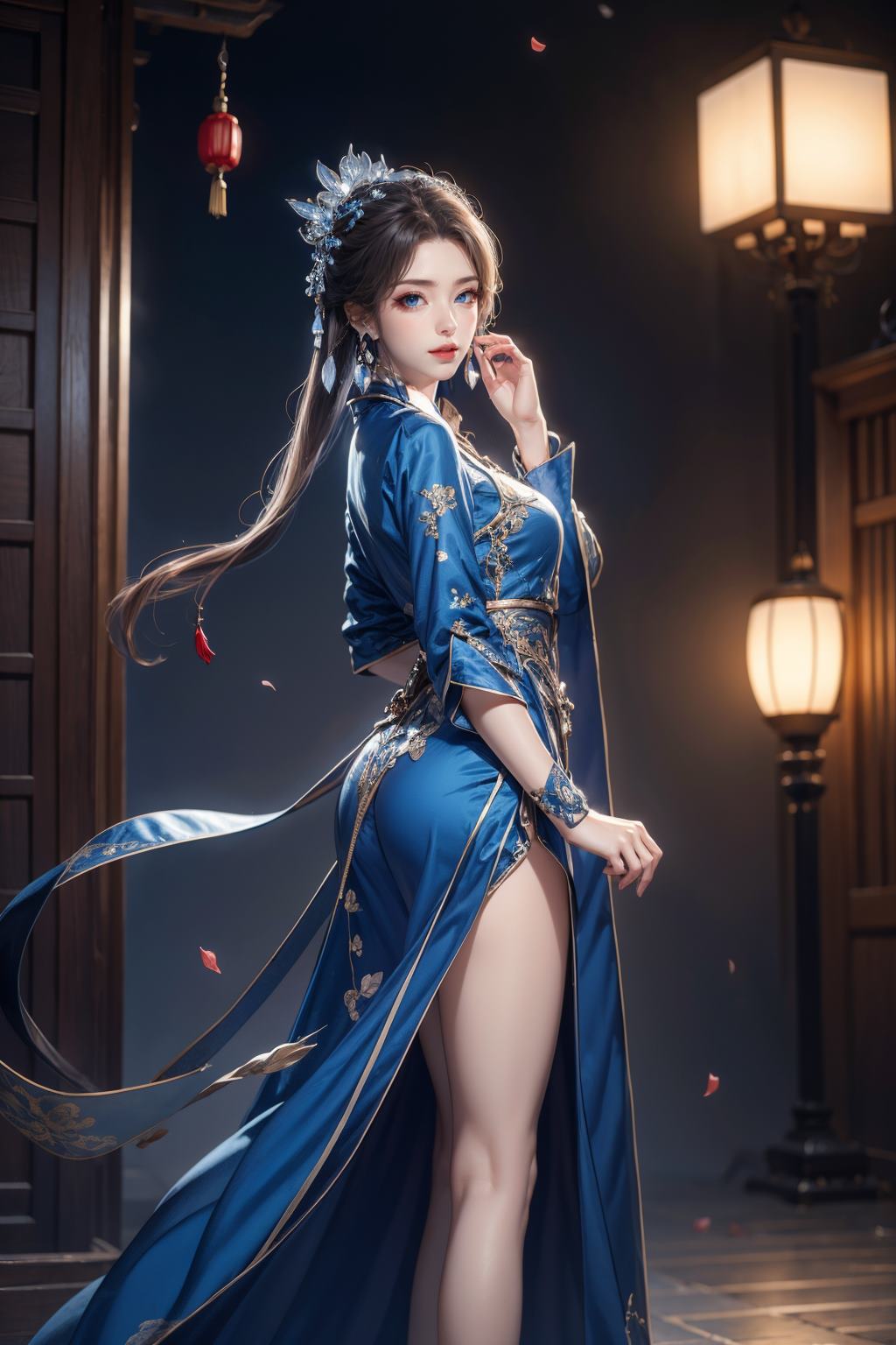 图片[25]-AI绘画 281 宁雨蝶[61P] – 速更版-美库