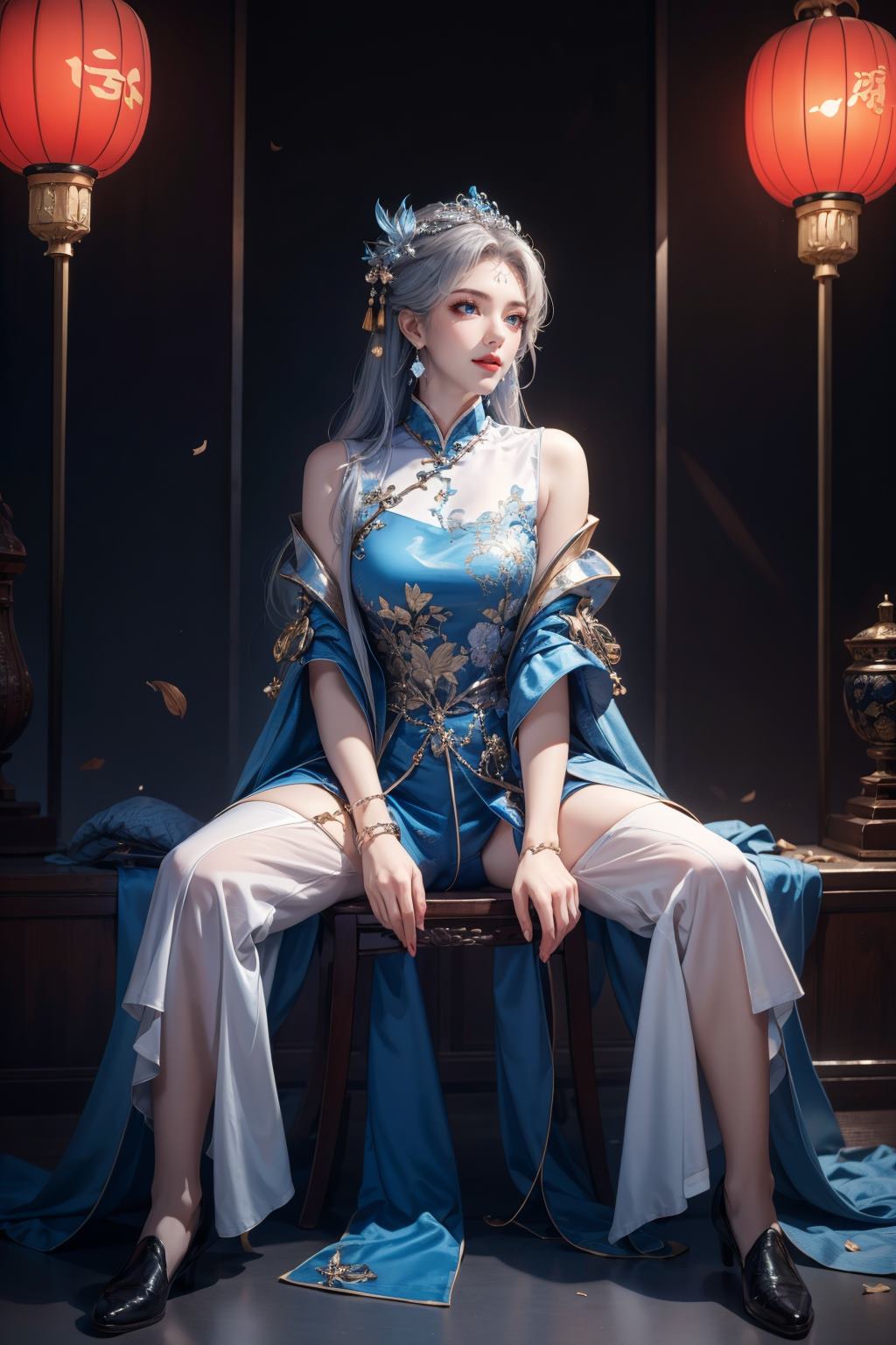 图片[28]-AI绘画 281 宁雨蝶[61P] – 速更版-美库