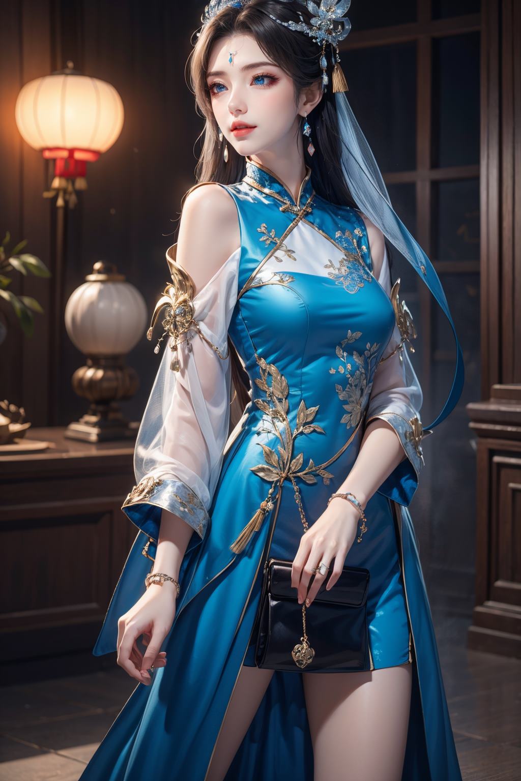 图片[32]-AI绘画 281 宁雨蝶[61P] – 速更版-美库