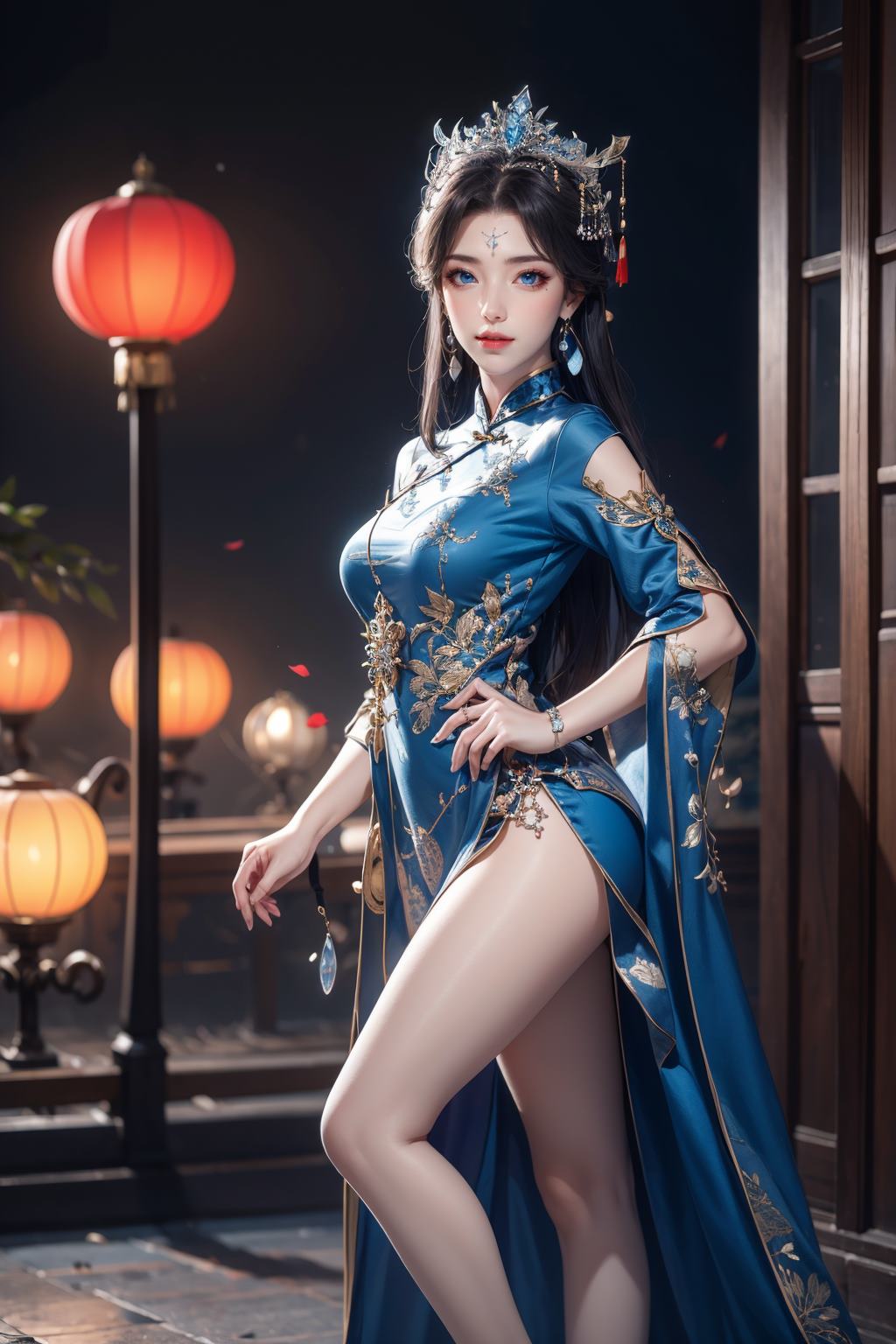 图片[34]-AI绘画 281 宁雨蝶[61P] – 速更版-美库