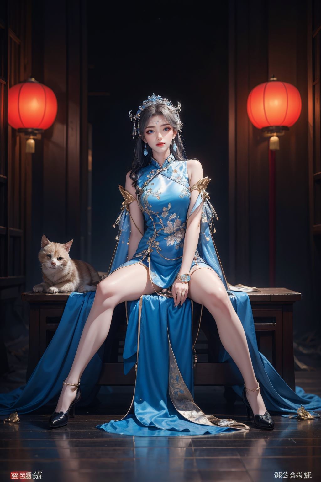 图片[40]-AI绘画 281 宁雨蝶[61P] – 速更版-美库