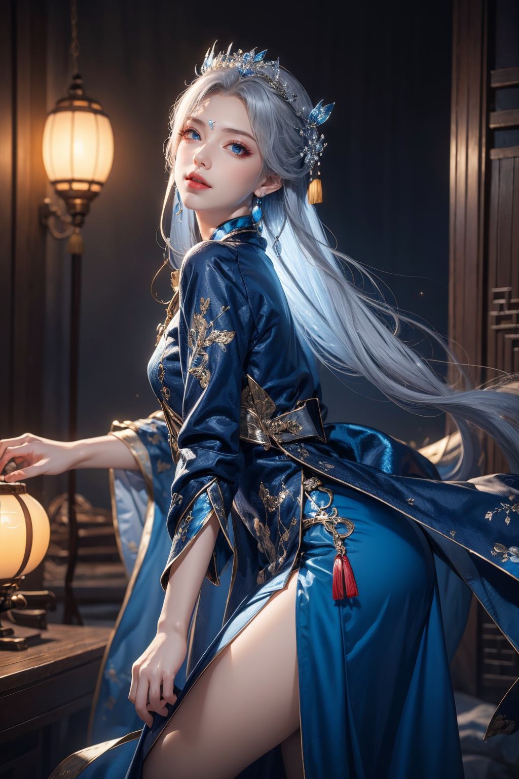 图片[43]-AI绘画 281 宁雨蝶[61P] – 速更版-美库