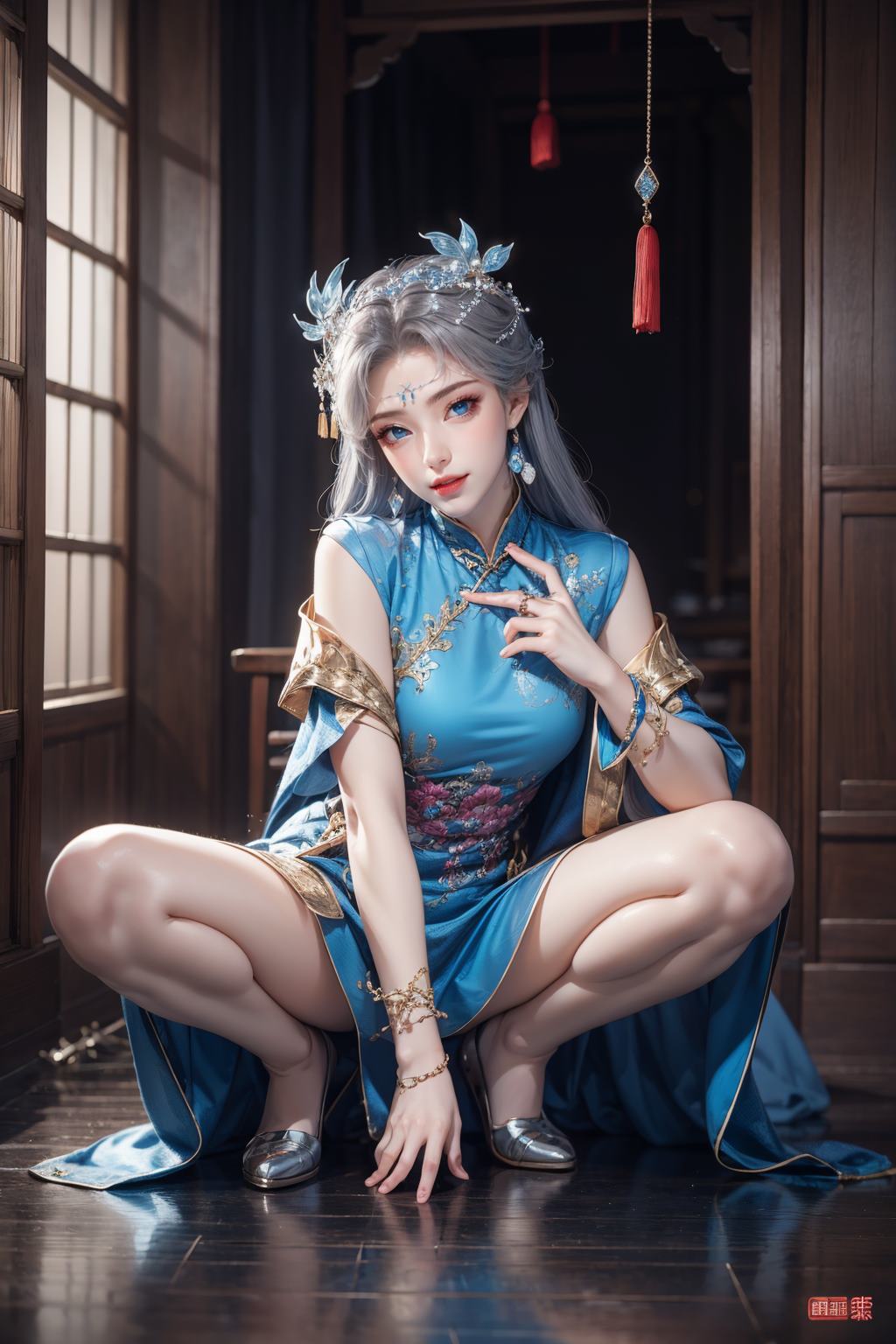 图片[44]-AI绘画 281 宁雨蝶[61P] – 速更版-美库