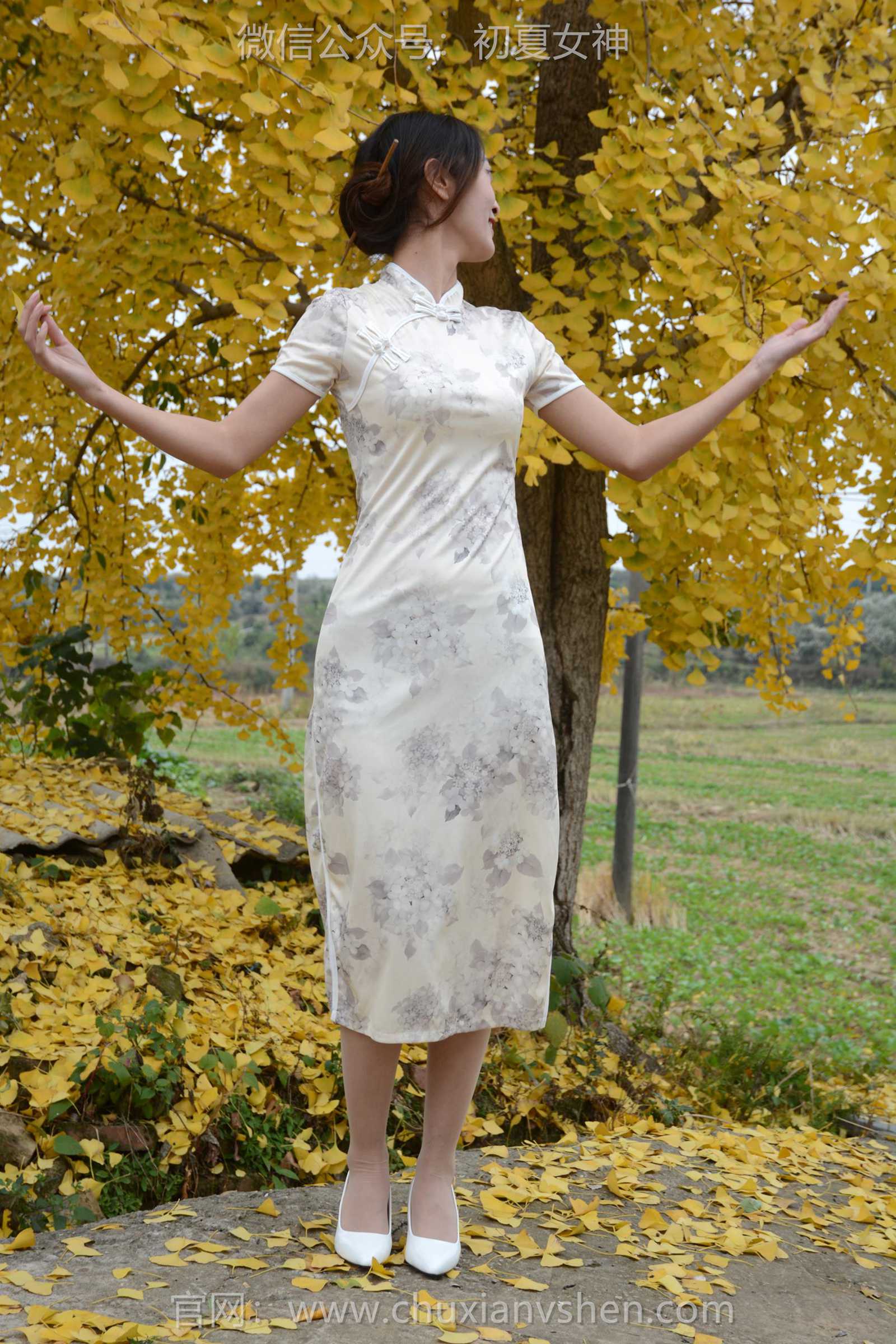 图片[19]-初夏女神 NO.129 依依 寒冬旗袍风[140P] – 速更版-美库