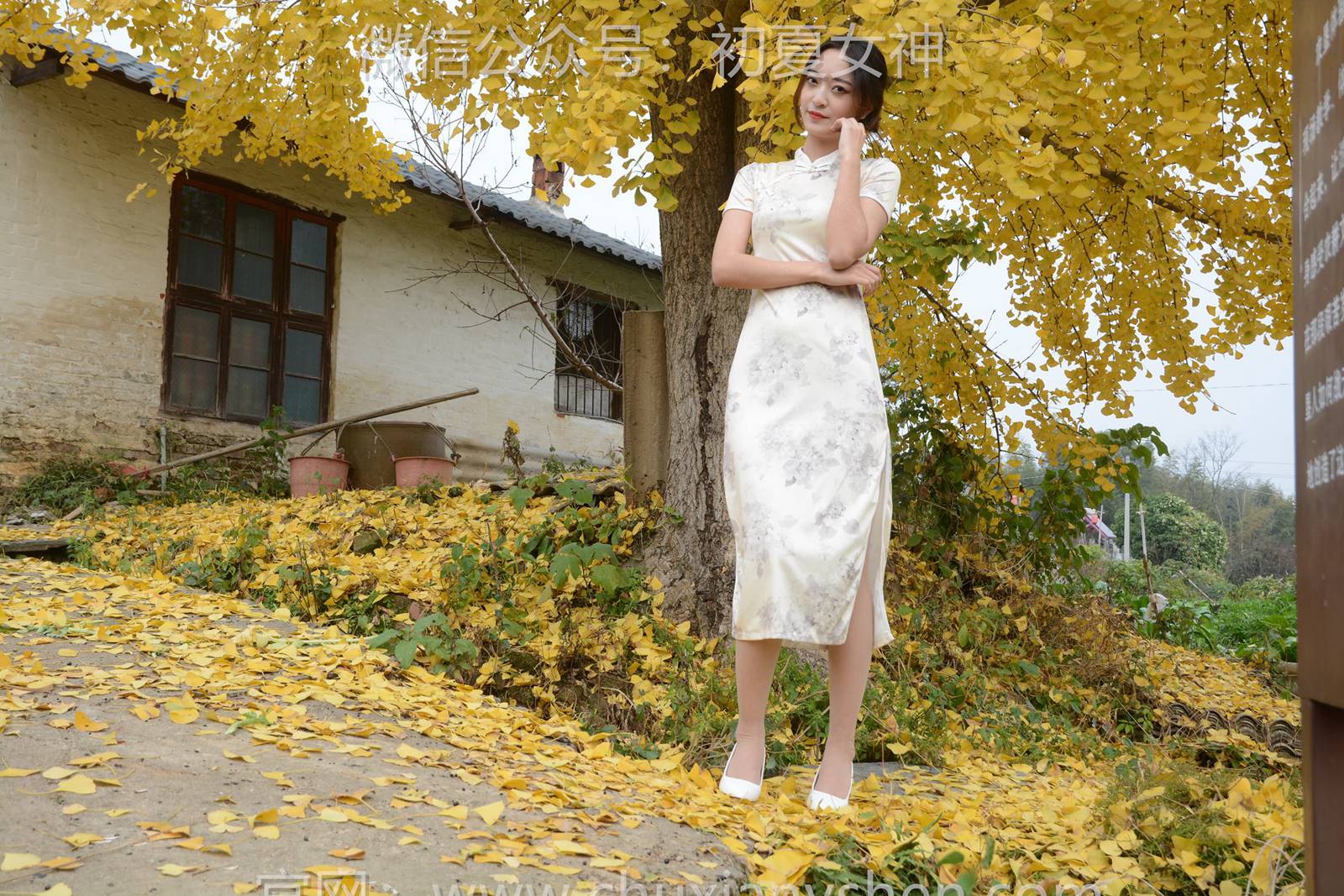 图片[73]-初夏女神 NO.129 依依 寒冬旗袍风[140P] – 速更版-美库