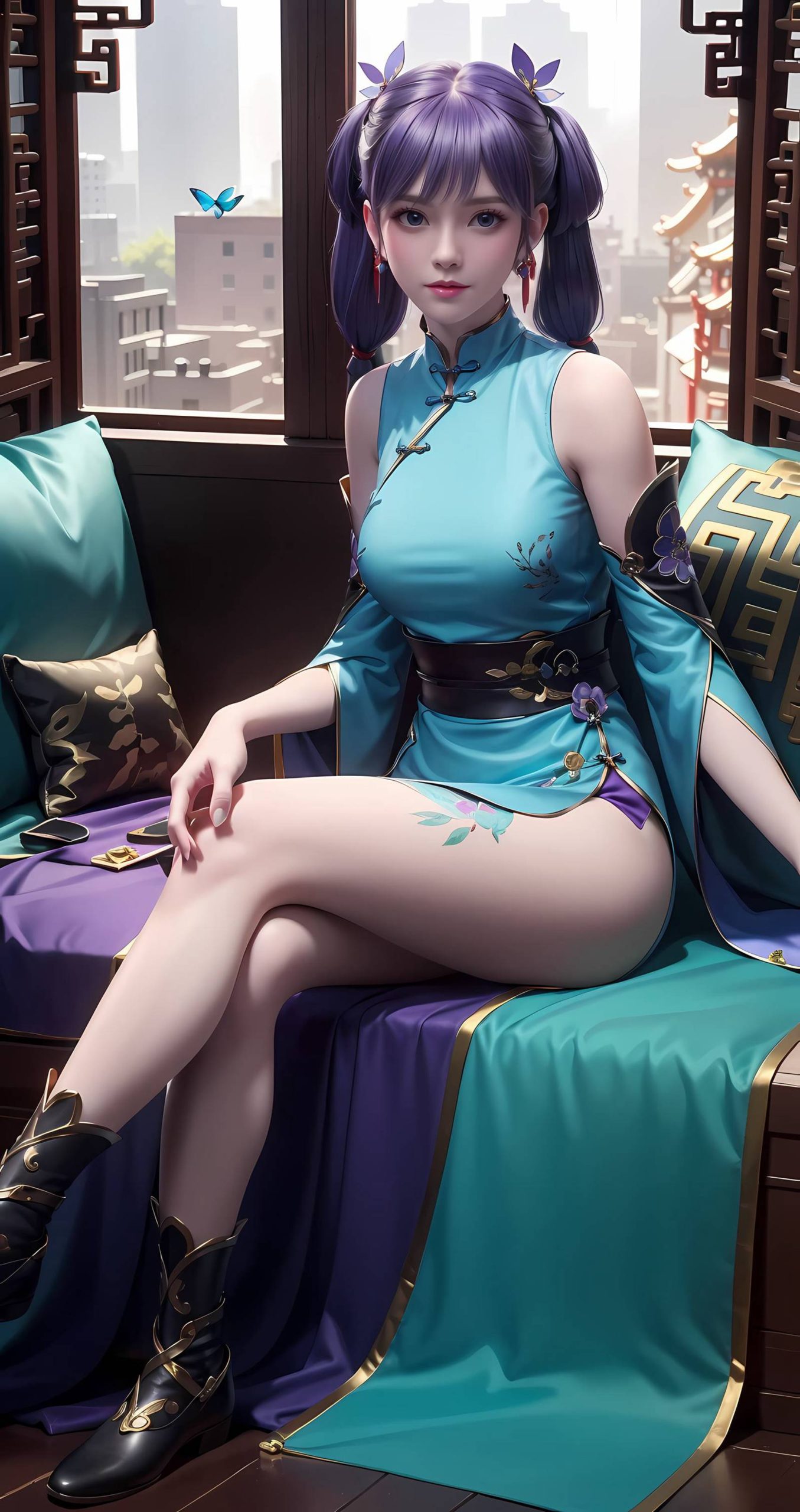 图片[12]-AI绘画 284 韩雪旗袍[40P] – 速更版-美库