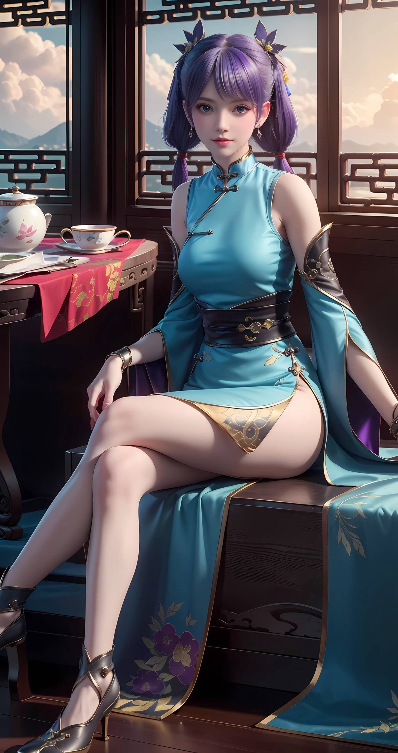 图片[14]-AI绘画 284 韩雪旗袍[40P] – 速更版-美库