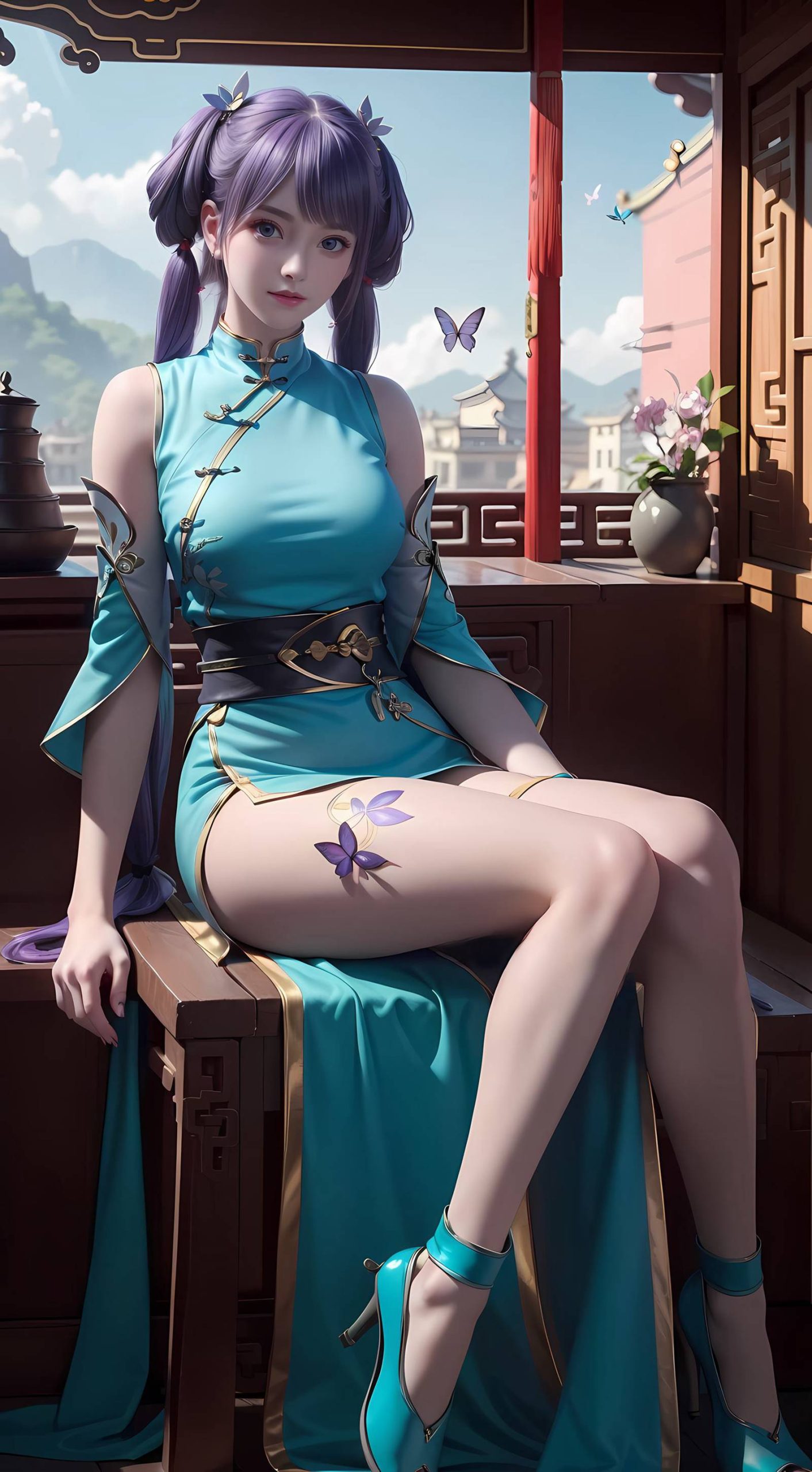 图片[16]-AI绘画 284 韩雪旗袍[40P] – 速更版-美库