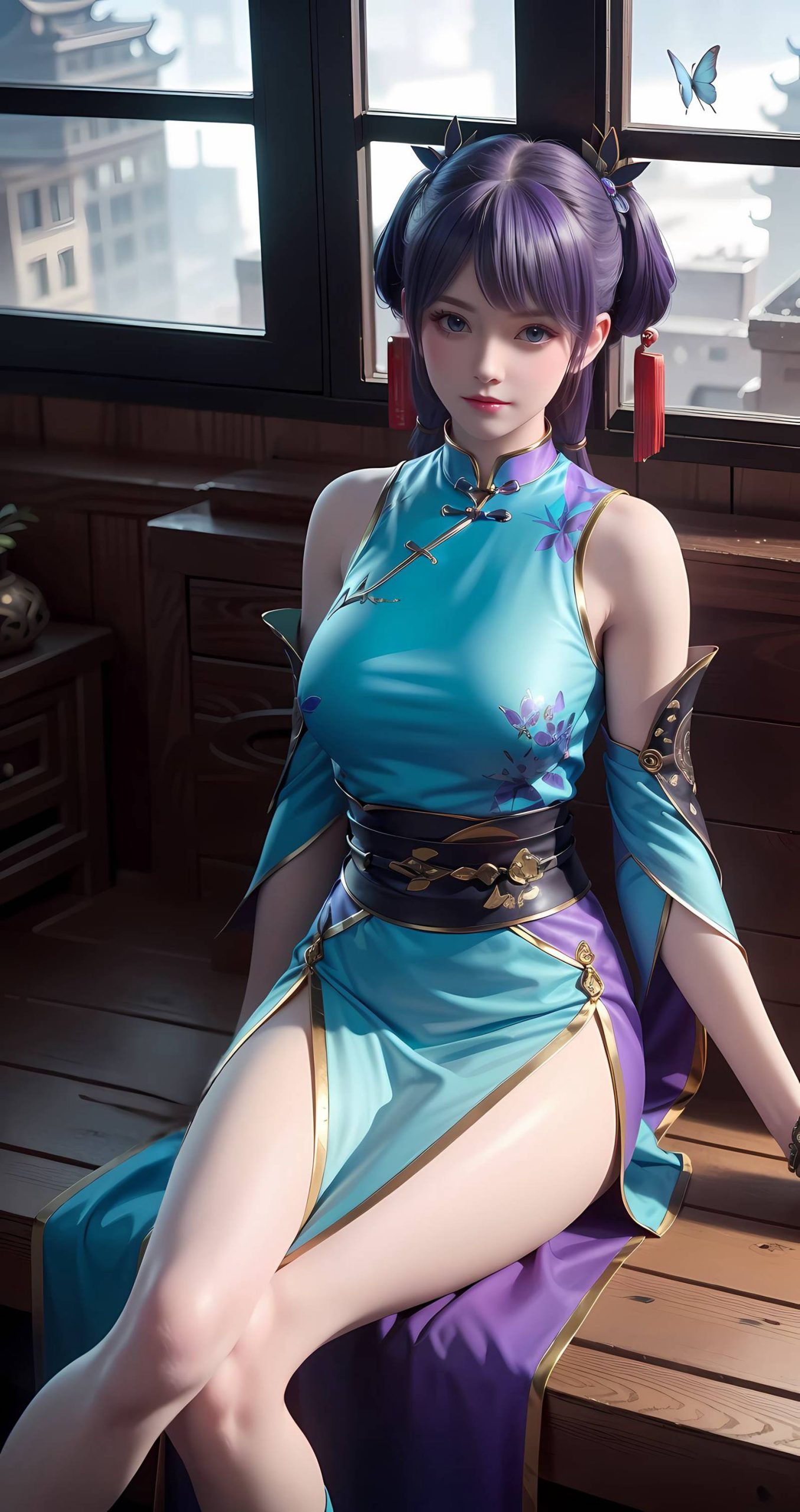 图片[18]-AI绘画 284 韩雪旗袍[40P] – 速更版-美库