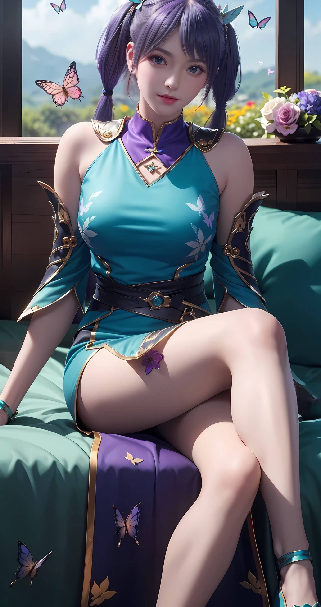 图片[20]-AI绘画 284 韩雪旗袍[40P] – 速更版-美库