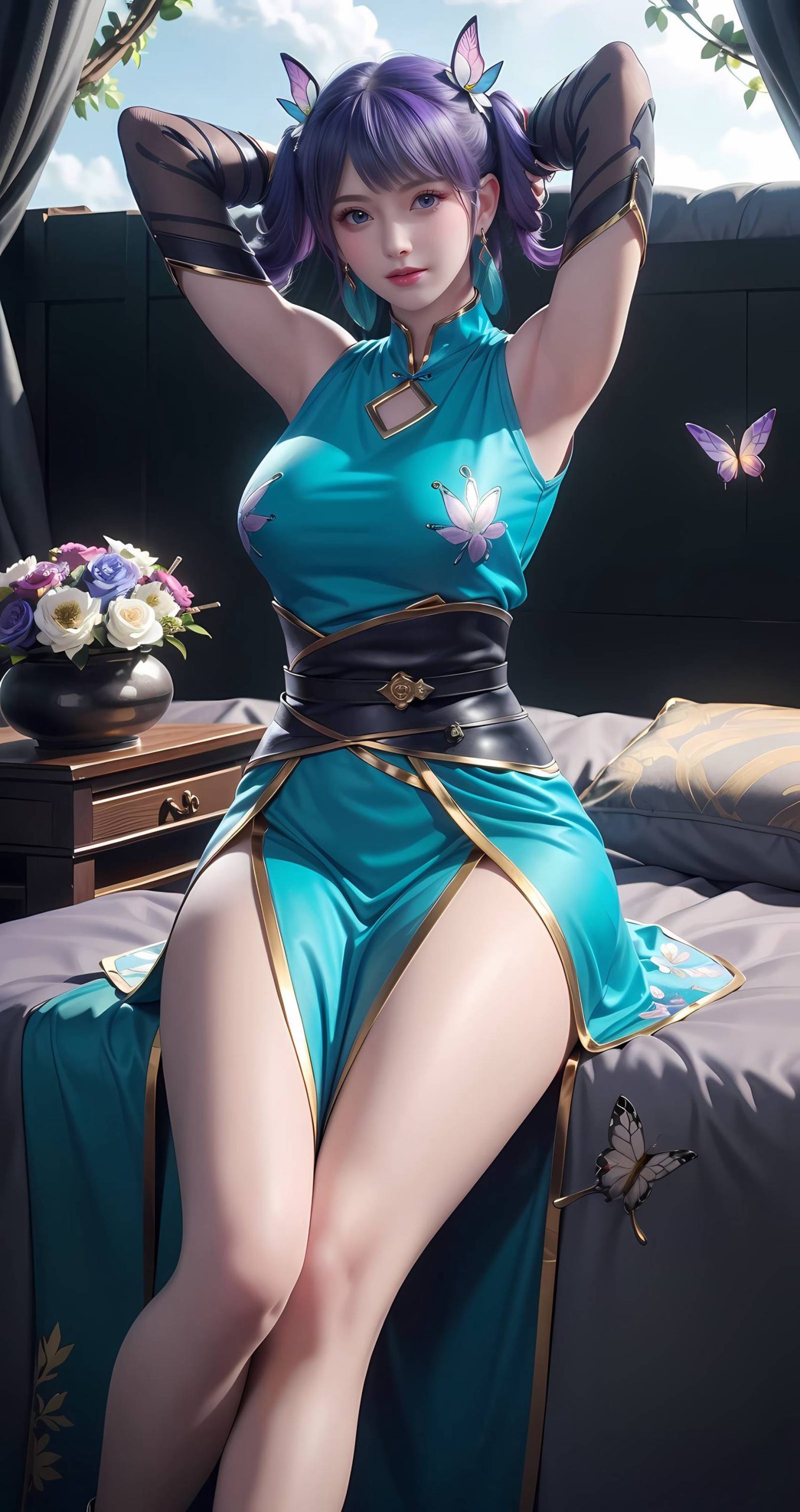 图片[26]-AI绘画 284 韩雪旗袍[40P] – 速更版-美库