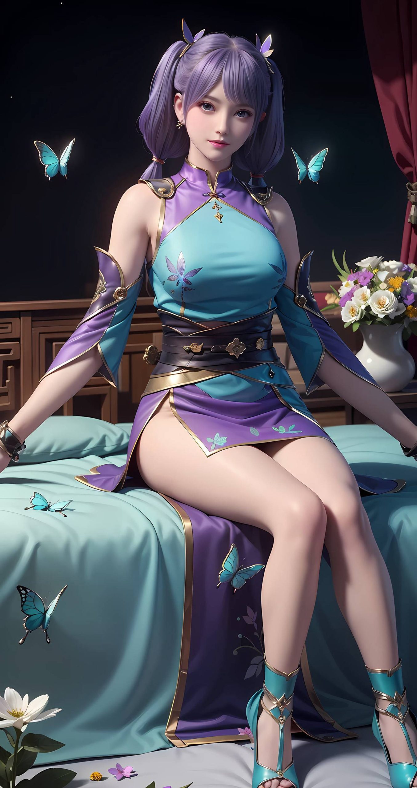 图片[27]-AI绘画 284 韩雪旗袍[40P] – 速更版-美库