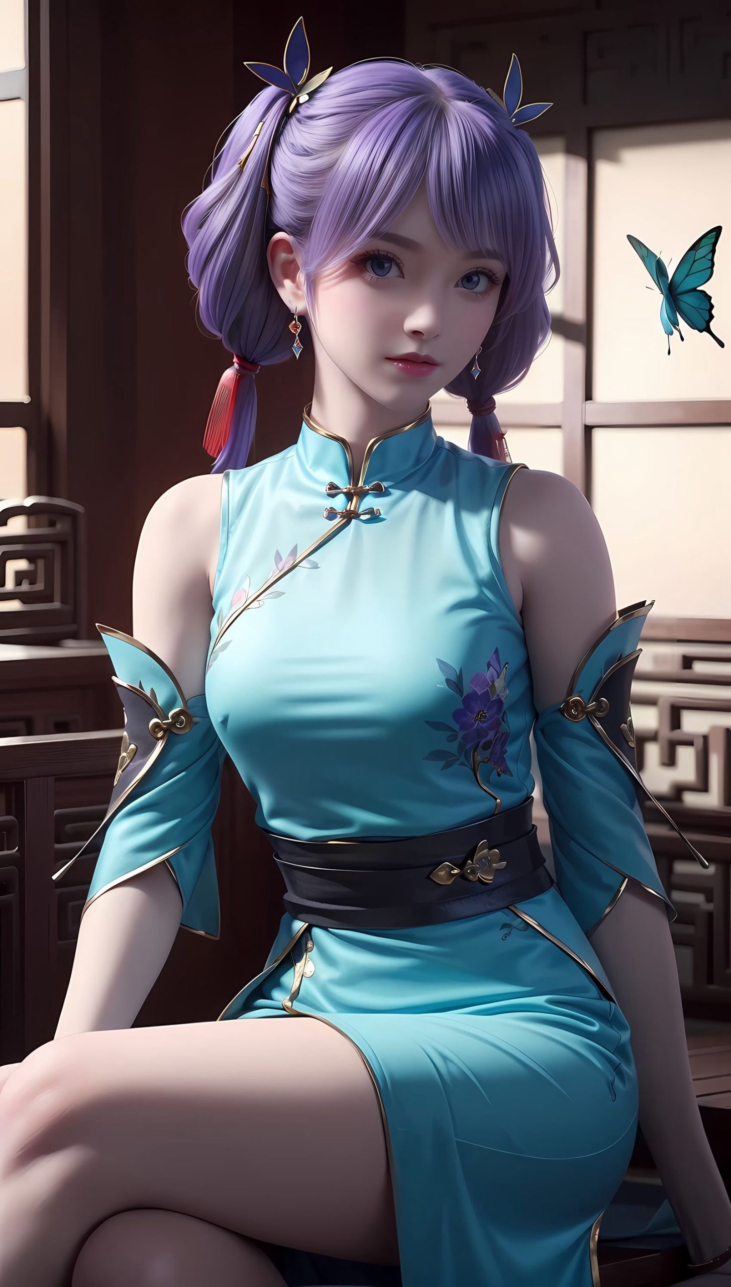 图片[34]-AI绘画 284 韩雪旗袍[40P] – 速更版-美库