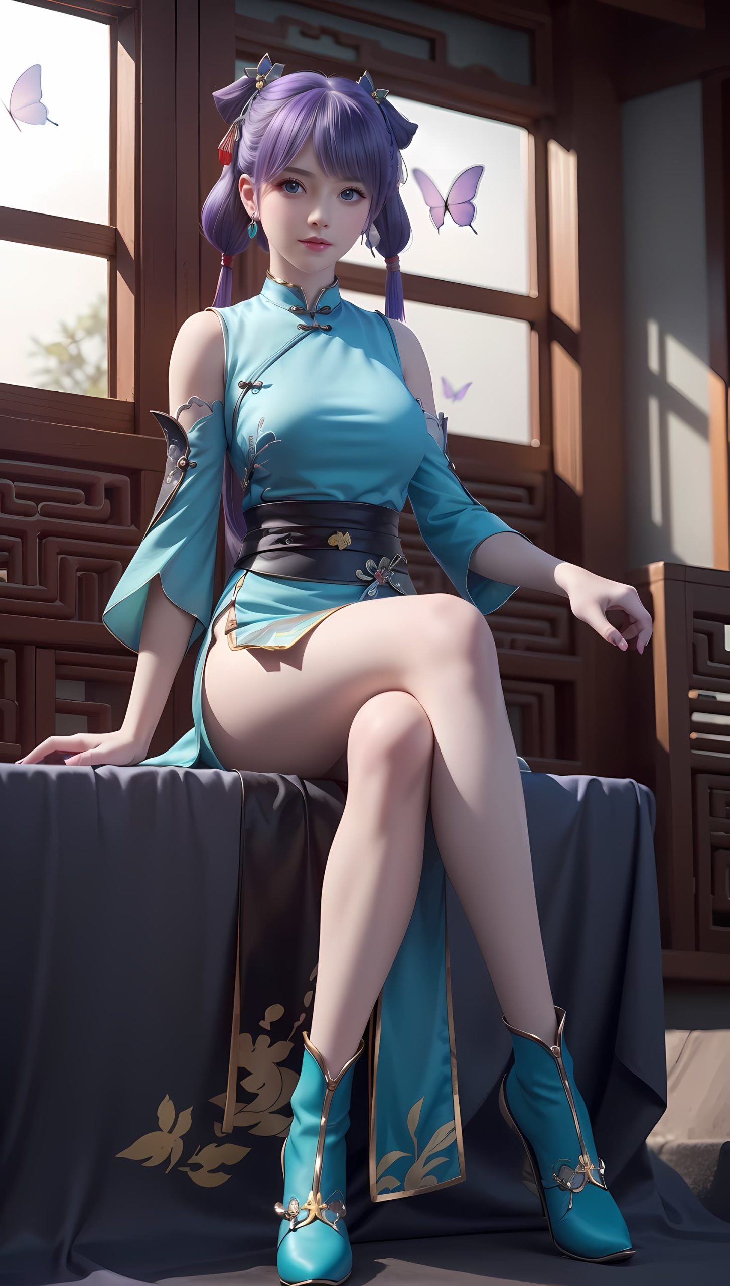 图片[35]-AI绘画 284 韩雪旗袍[40P] – 速更版-美库