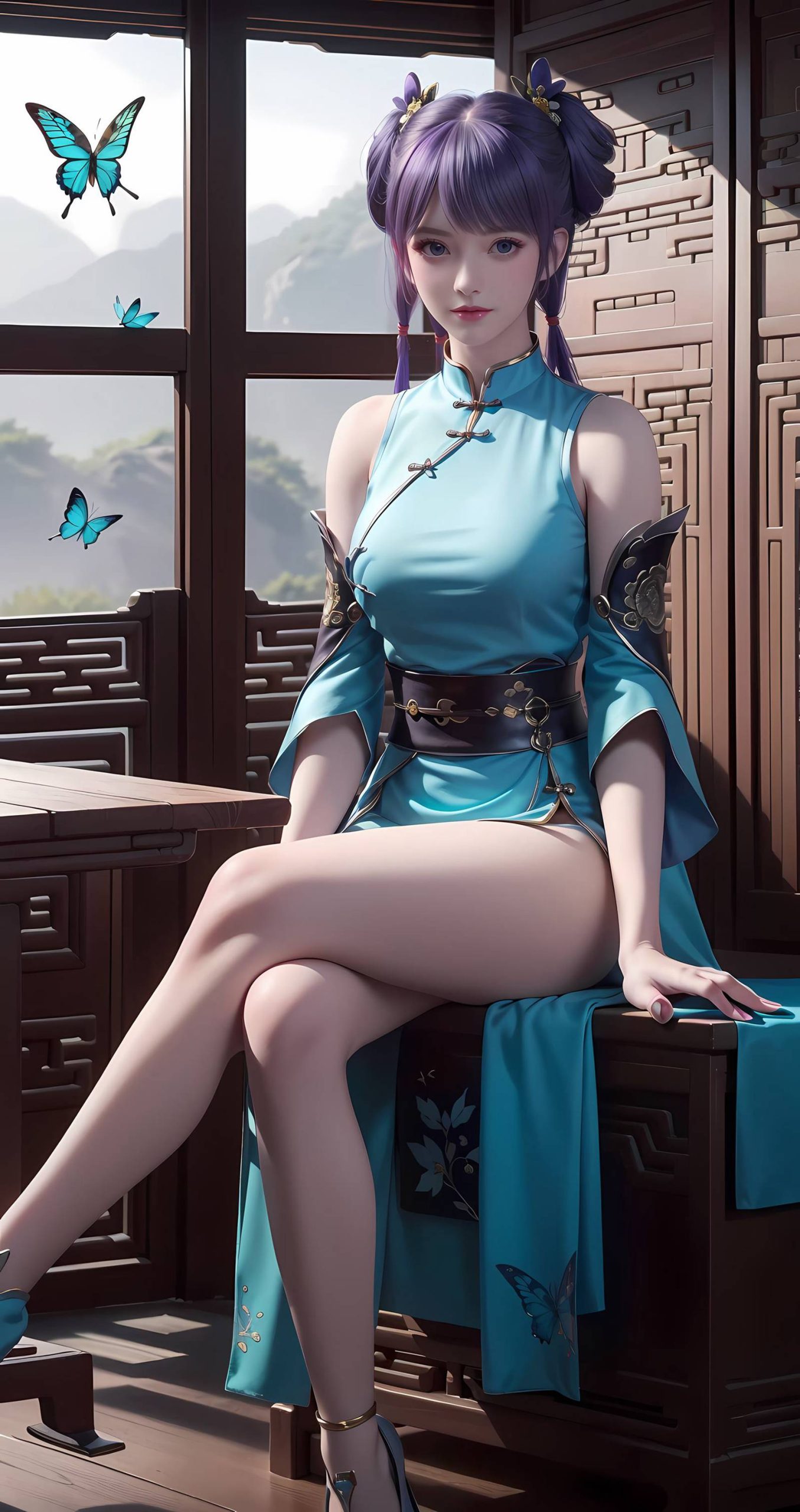 图片[37]-AI绘画 284 韩雪旗袍[40P] – 速更版-美库