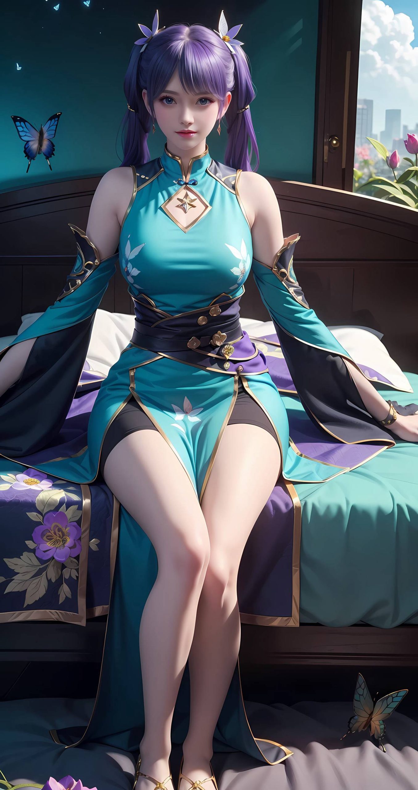 图片[41]-AI绘画 284 韩雪旗袍[40P] – 速更版-美库