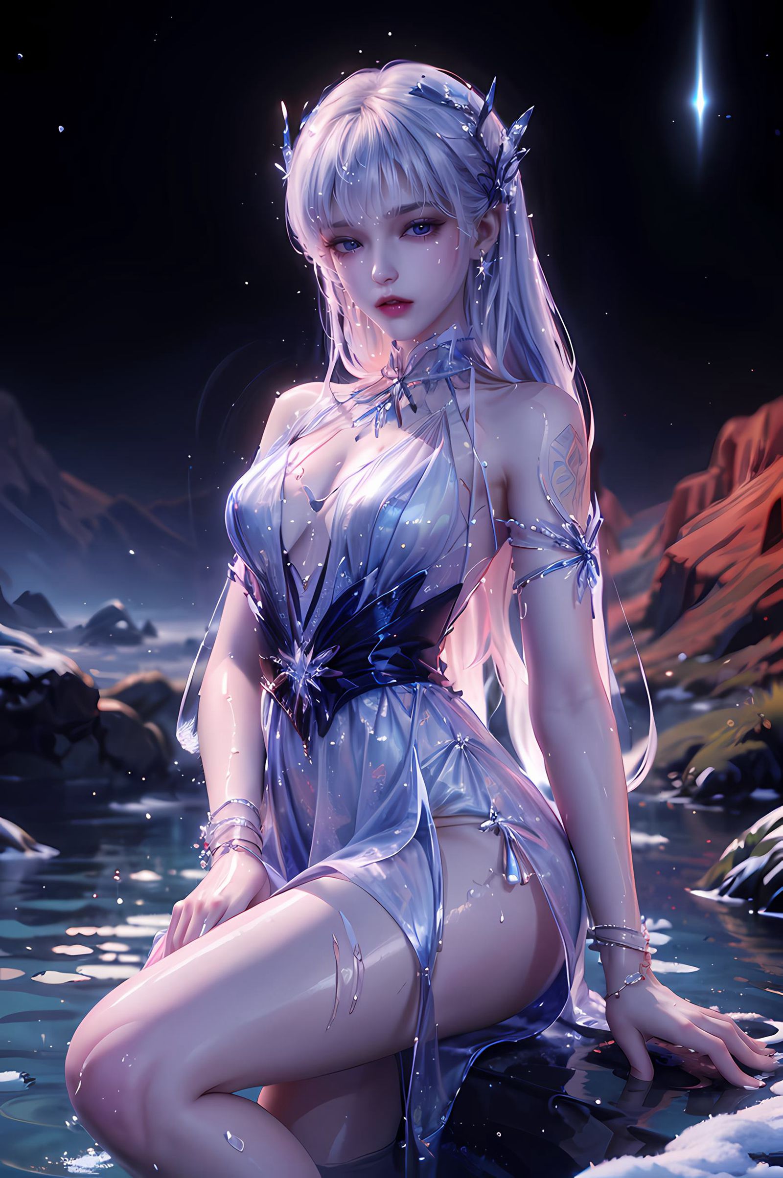 图片[17]-AI绘画 285 圣采儿[56P] – 速更版-美库