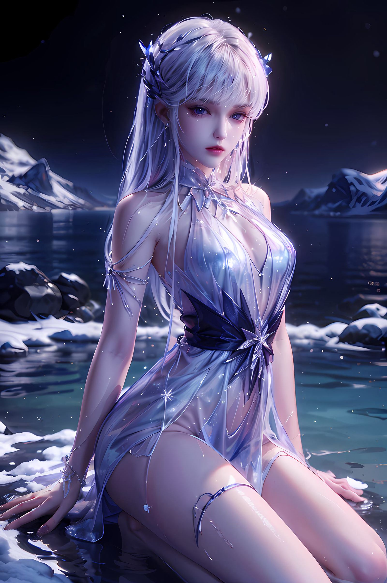 图片[25]-AI绘画 285 圣采儿[56P] – 速更版-美库