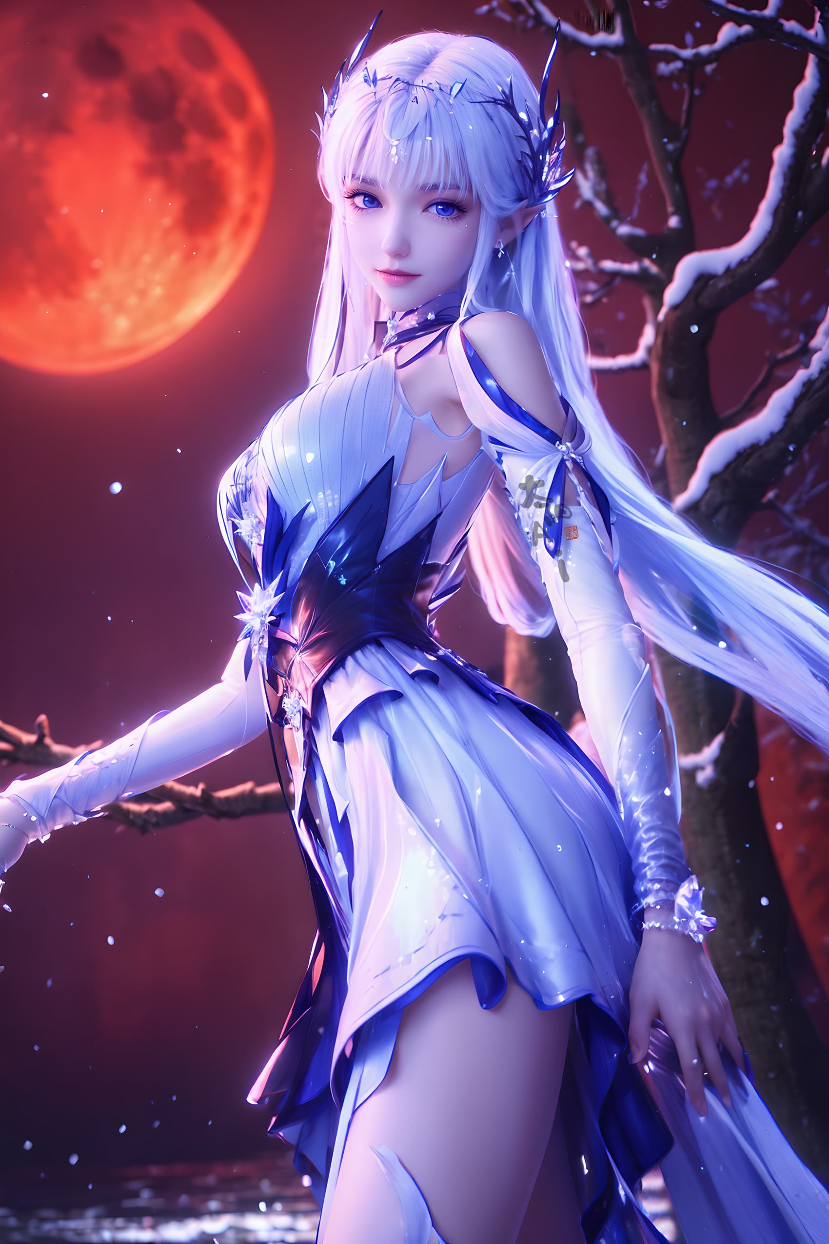 图片[48]-AI绘画 285 圣采儿[56P] – 速更版-美库