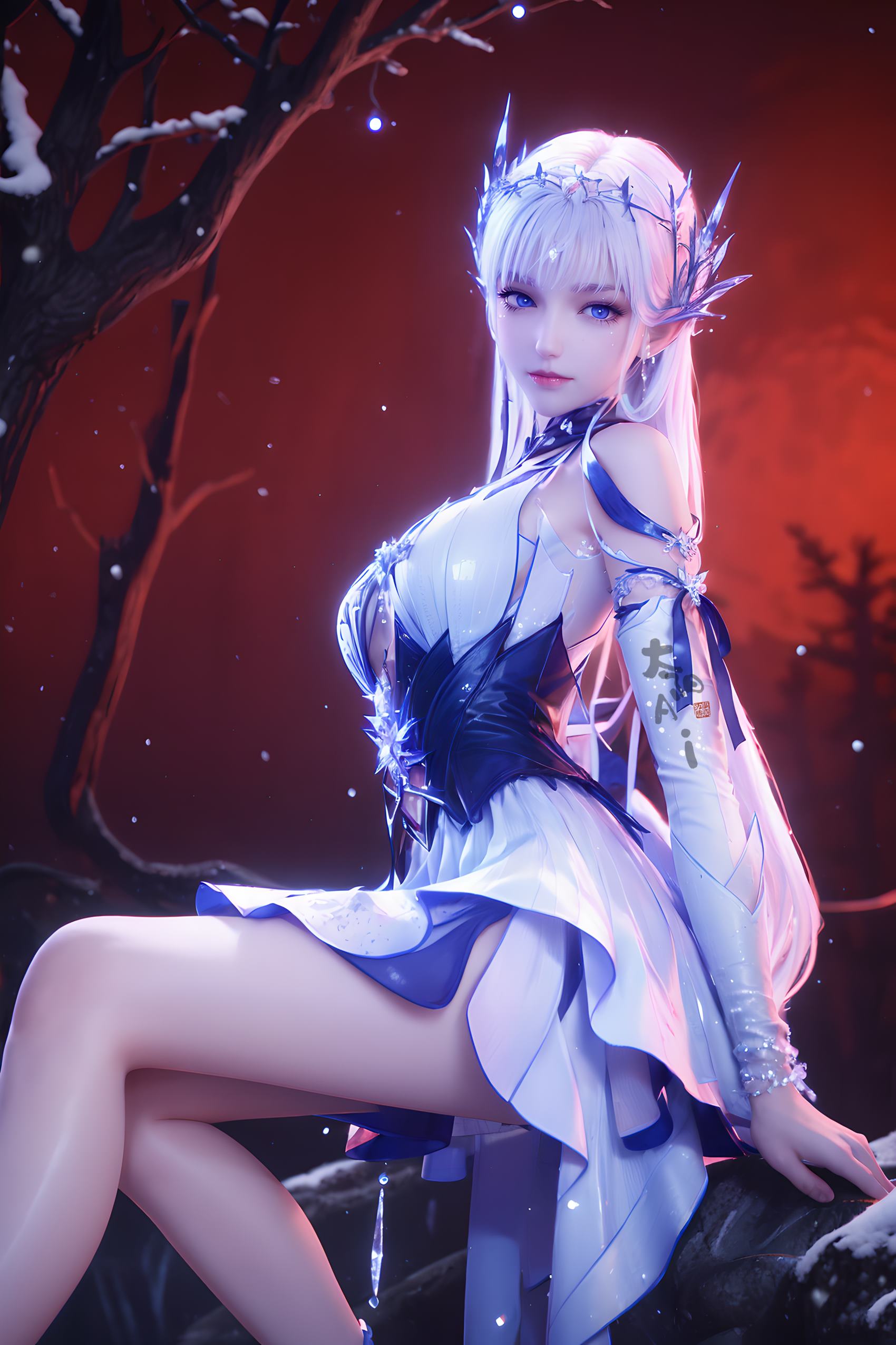 图片[49]-AI绘画 285 圣采儿[56P] – 速更版-美库