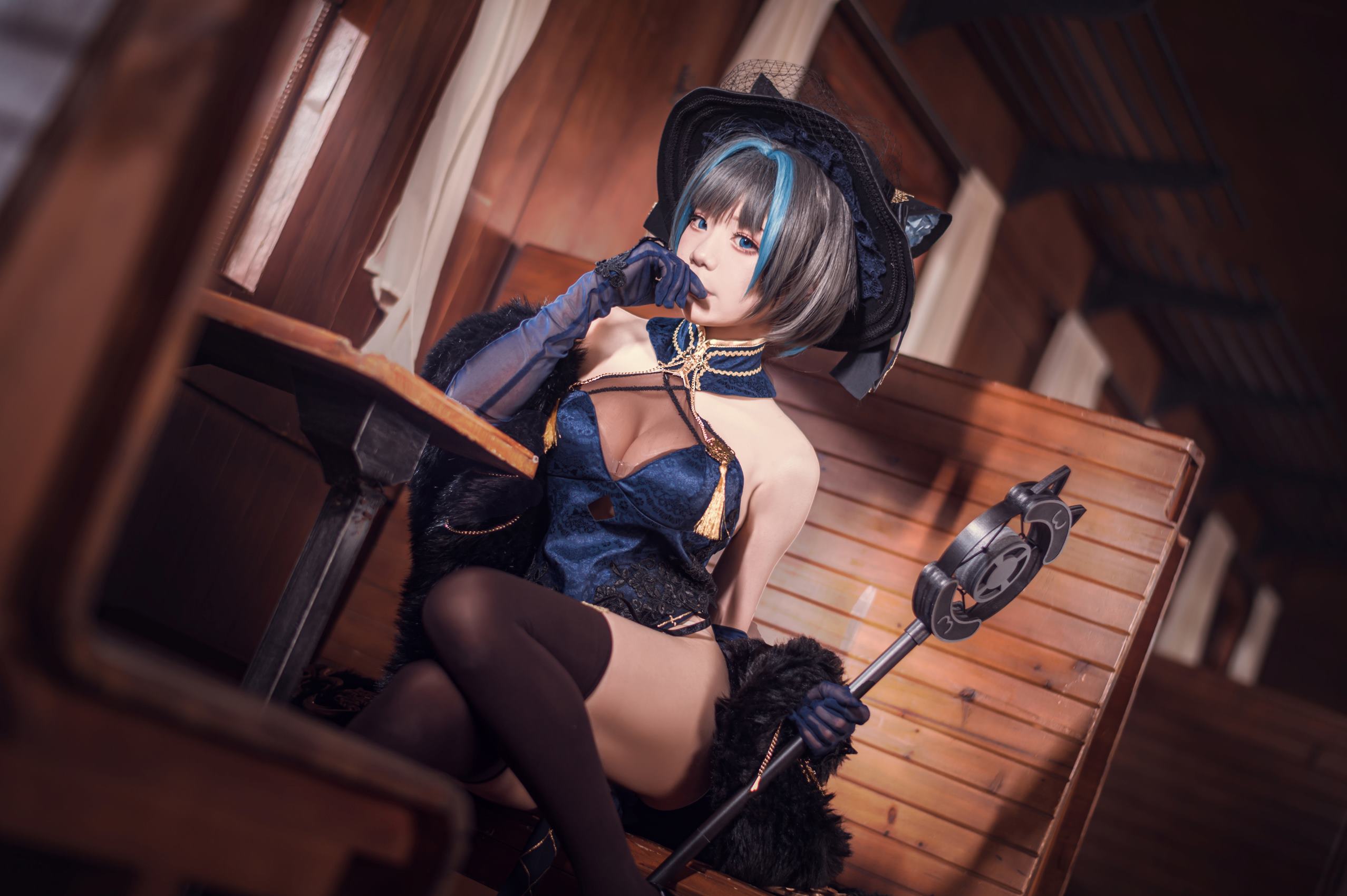 图片[12]-王胖胖u  – 柴郡旗袍[19P] – 速更版-美库