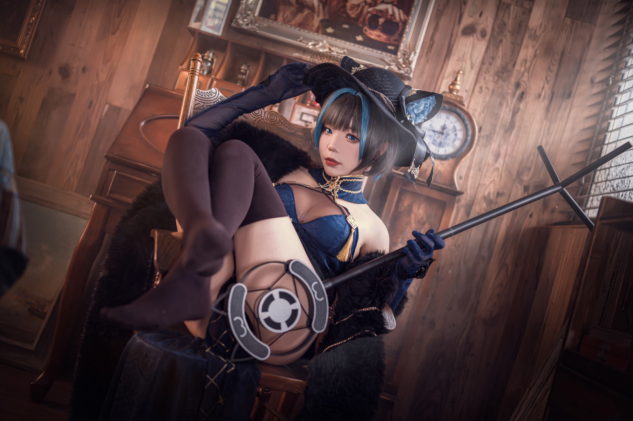 图片[17]-王胖胖u  – 柴郡旗袍[19P] – 速更版-美库