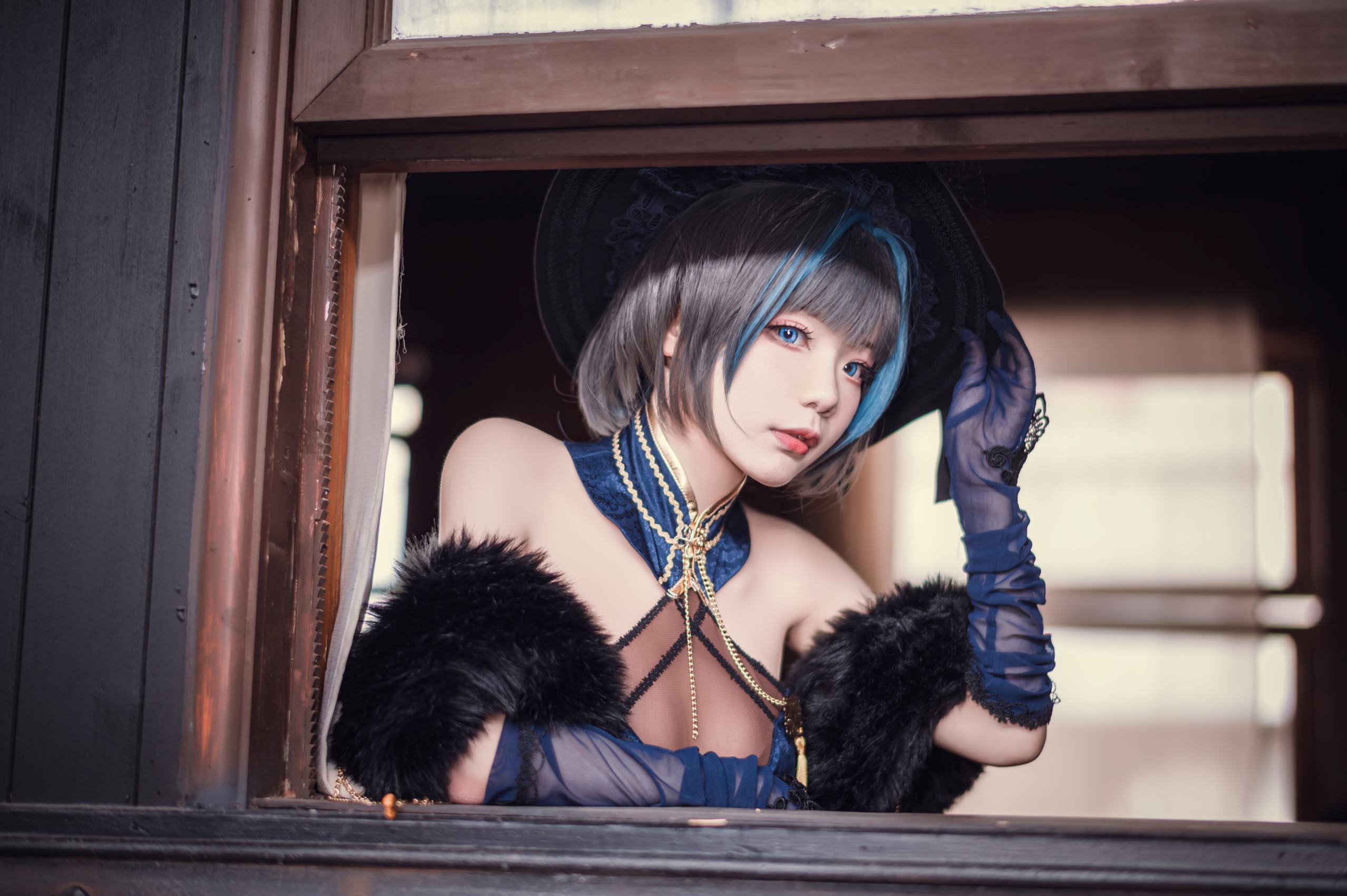 图片[19]-王胖胖u  – 柴郡旗袍[19P] – 速更版-美库