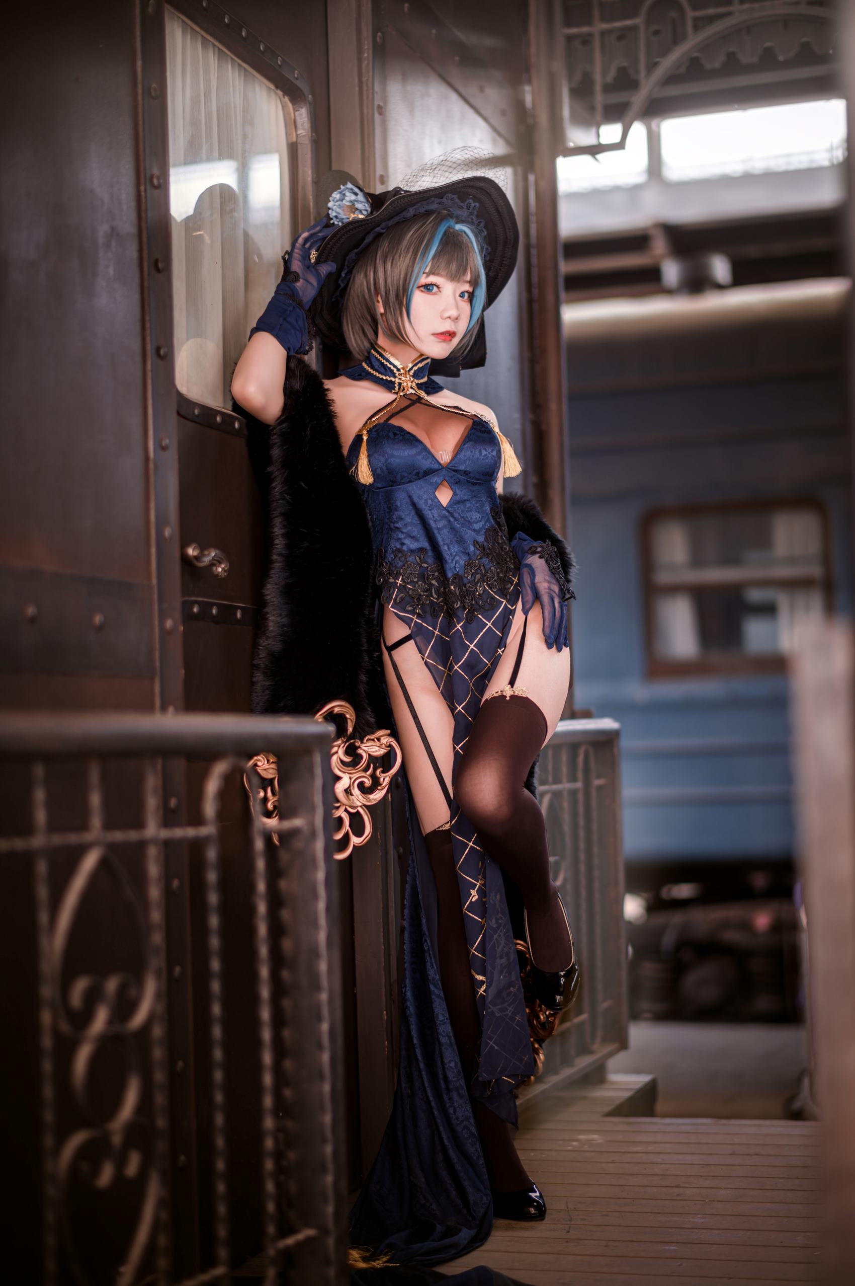 图片[20]-王胖胖u  – 柴郡旗袍[19P] – 速更版-美库