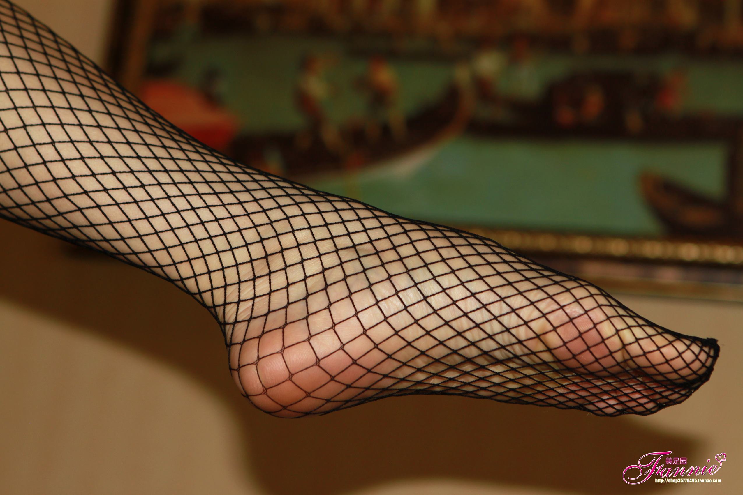 图片[39]-Fannie芬妮每足园 No.456 网不住的风情 黑网3[62P] – 速更版-美库