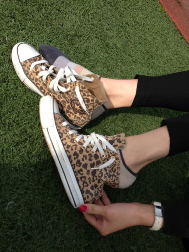 图片[26]-织梦行影@NO.019-第十九期 操场棉袜帆布鞋（豹纹）[45P] – 速更版-美库