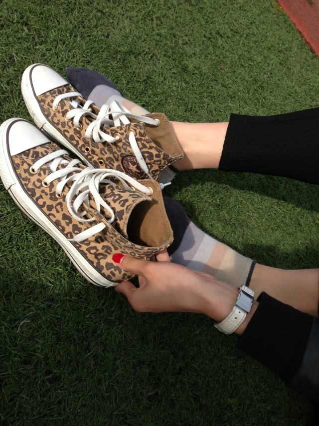 图片[27]-织梦行影@NO.019-第十九期 操场棉袜帆布鞋（豹纹）[45P] – 速更版-美库