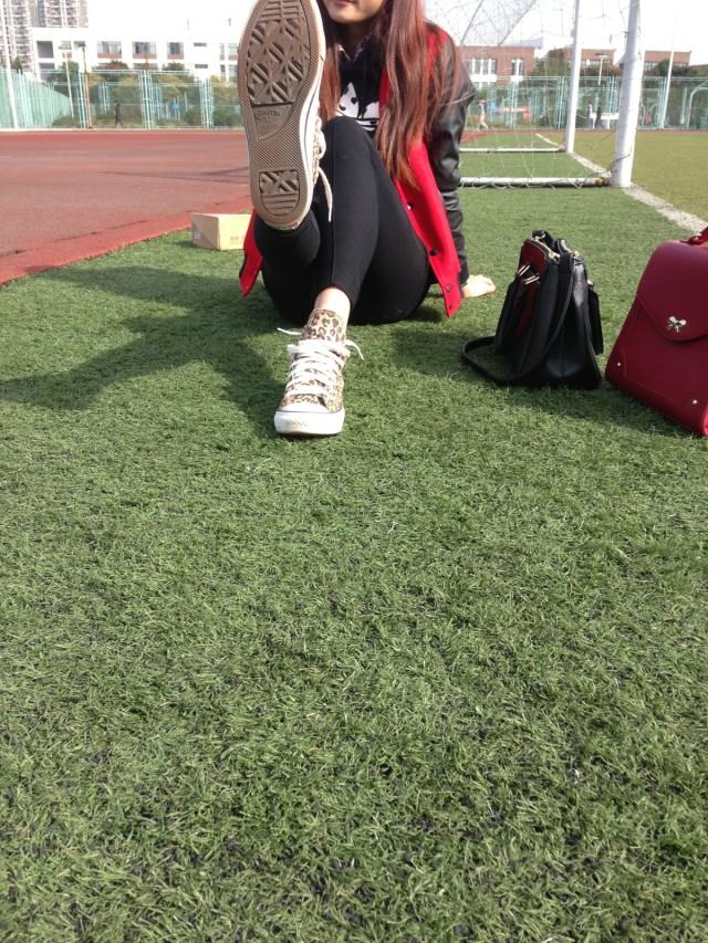 图片[40]-织梦行影@NO.019-第十九期 操场棉袜帆布鞋（豹纹）[45P] – 速更版-美库